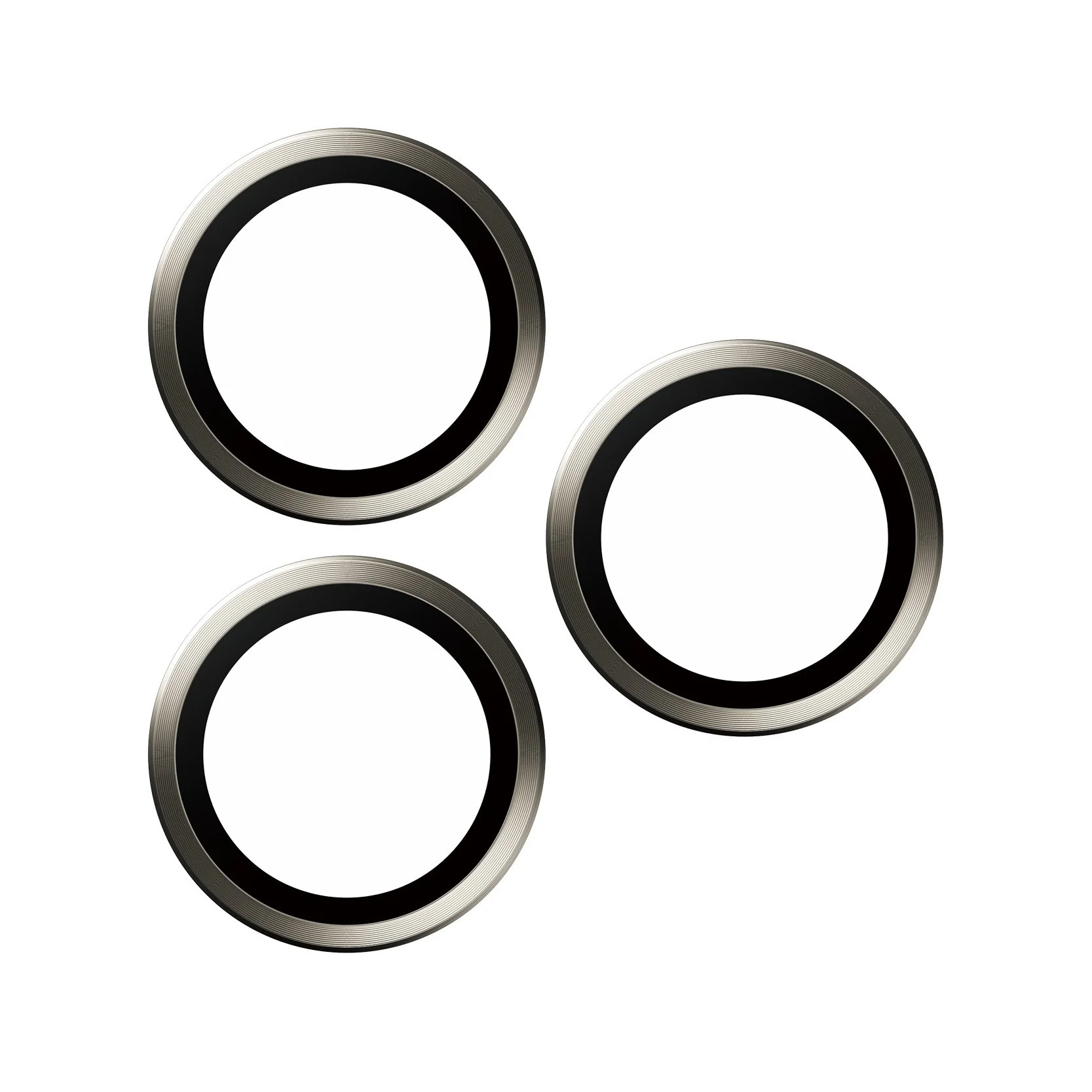 PanzerGlass® Hoops® Metal Camera Lens Protector Natural iPhone 15 Pro | 15 Pro Max - Image 4