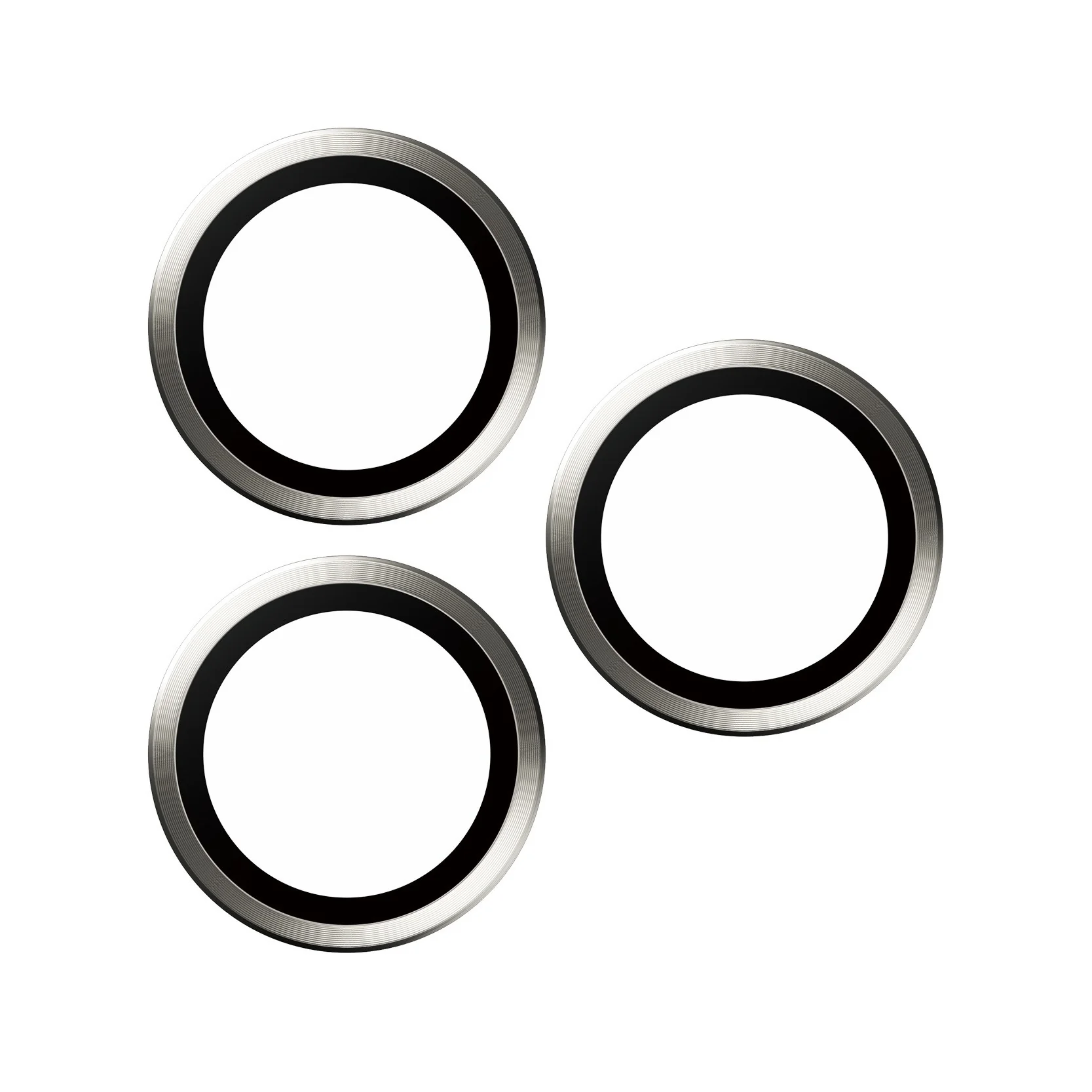 PanzerGlass® Hoops® Metal Camera Lens Protector White iPhone 15 Pro | 15 Pro Max - Image 4