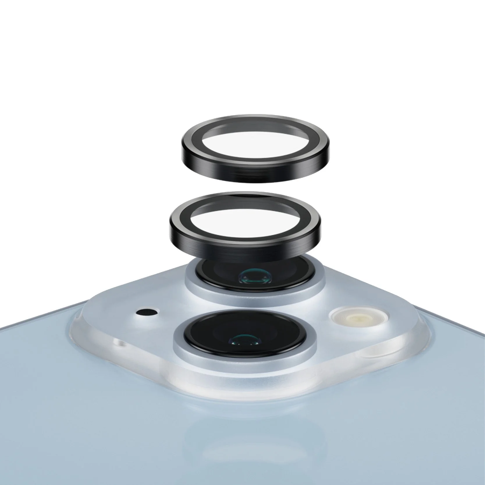 PanzerGlassÂź HoopsÂź Camera Lens Protector Black iPhone 14 | 14 Plus