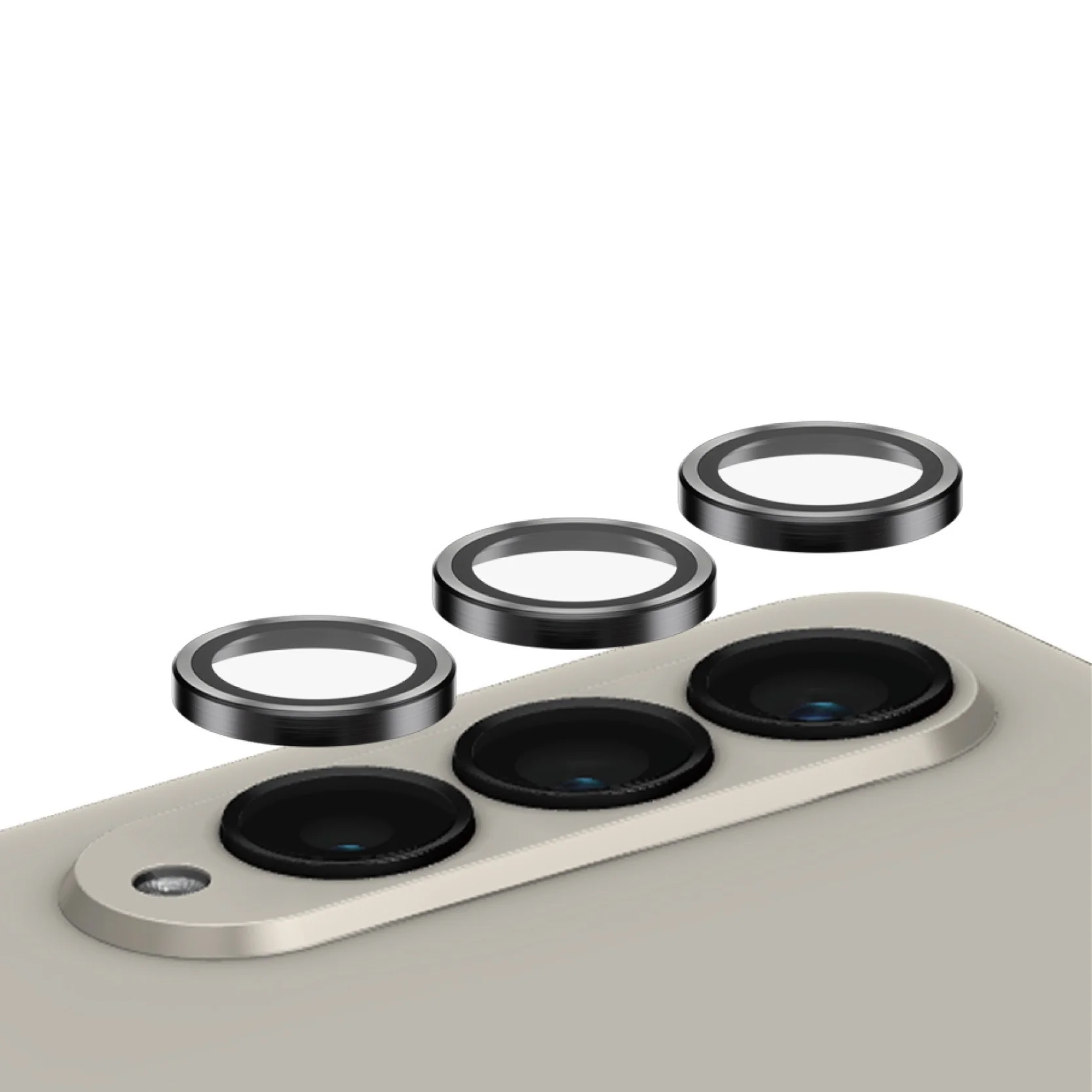 PanzerGlass® Hoops® Camera Lens Protector Black Samsung Galaxy Z Fold5 5G - Image 2