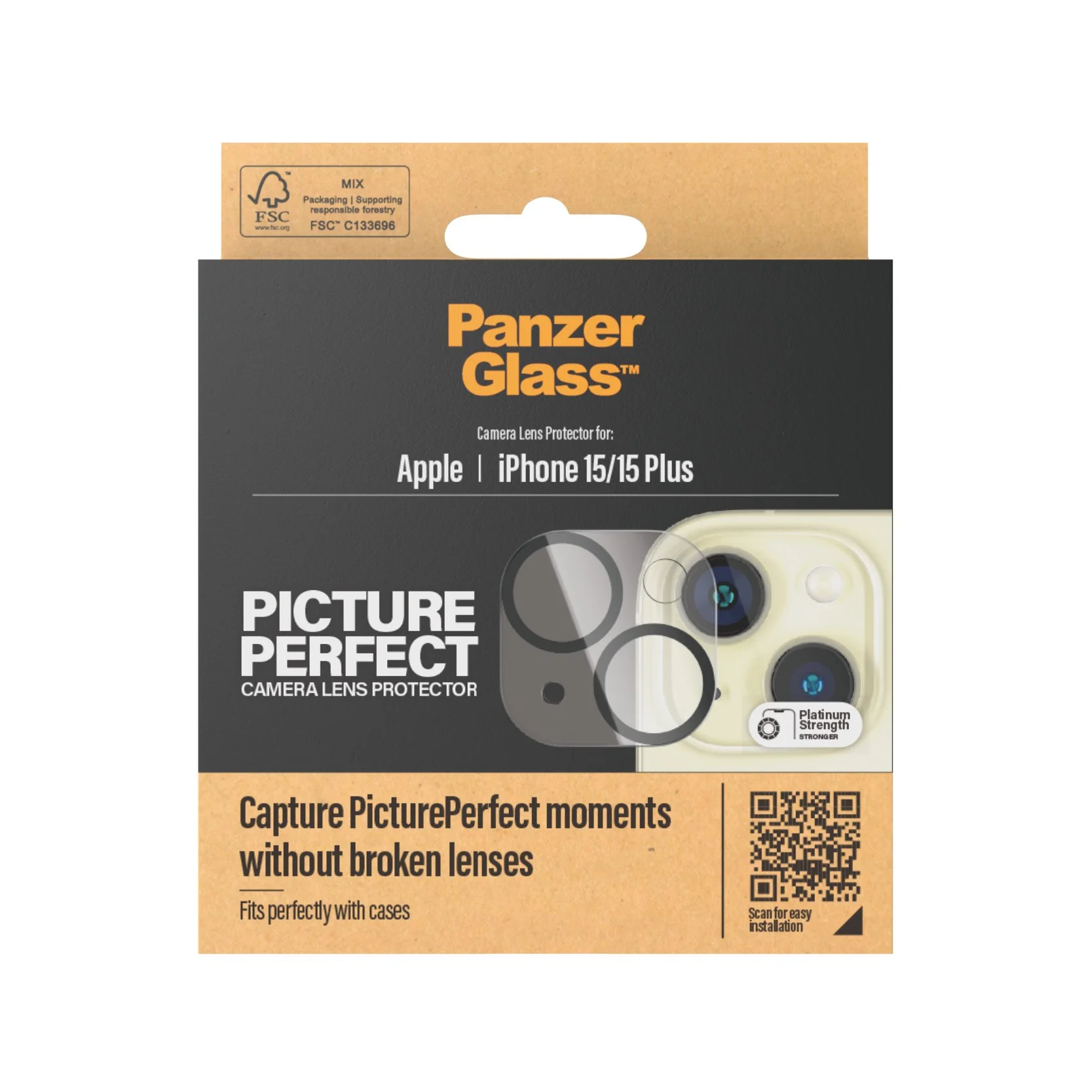 PanzerGlass® PicturePerfect Camera Lens Protector iPhone 15 | 15 Plus - Image 3