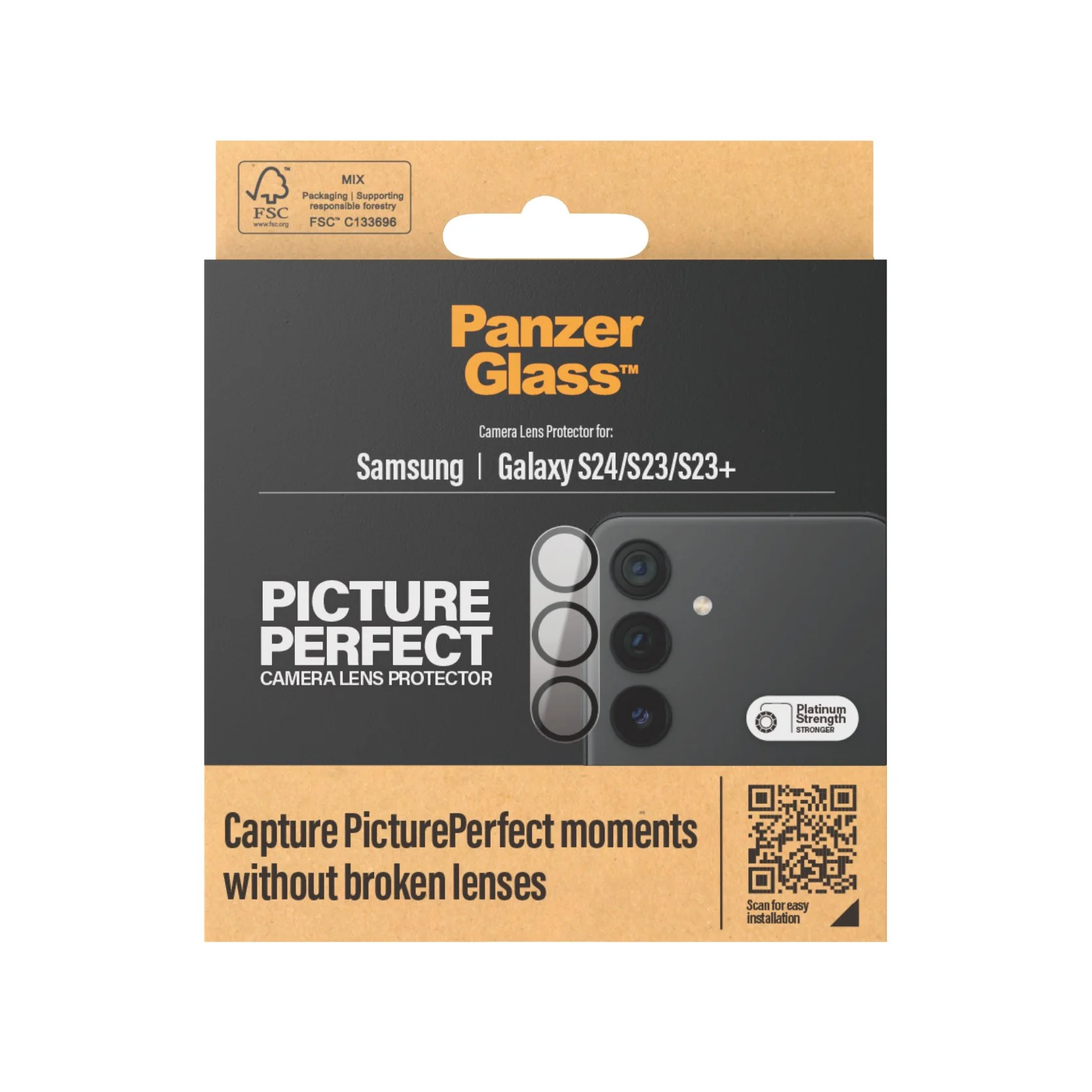 PanzerGlass® PicturePerfect Camera Lens Protector Samsung Galaxy S24 | S23 | S23+ - Image 3