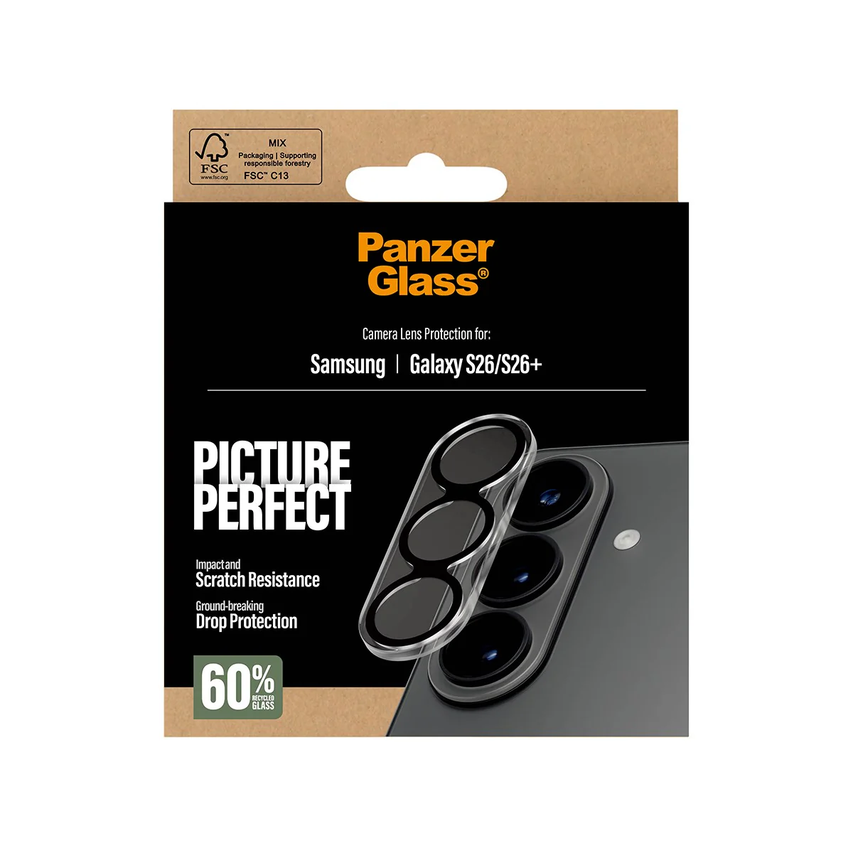 PanzerGlass® PicturePerfect Camera Lens Protector Samsung Galaxy S26 | S26+ - Image 3