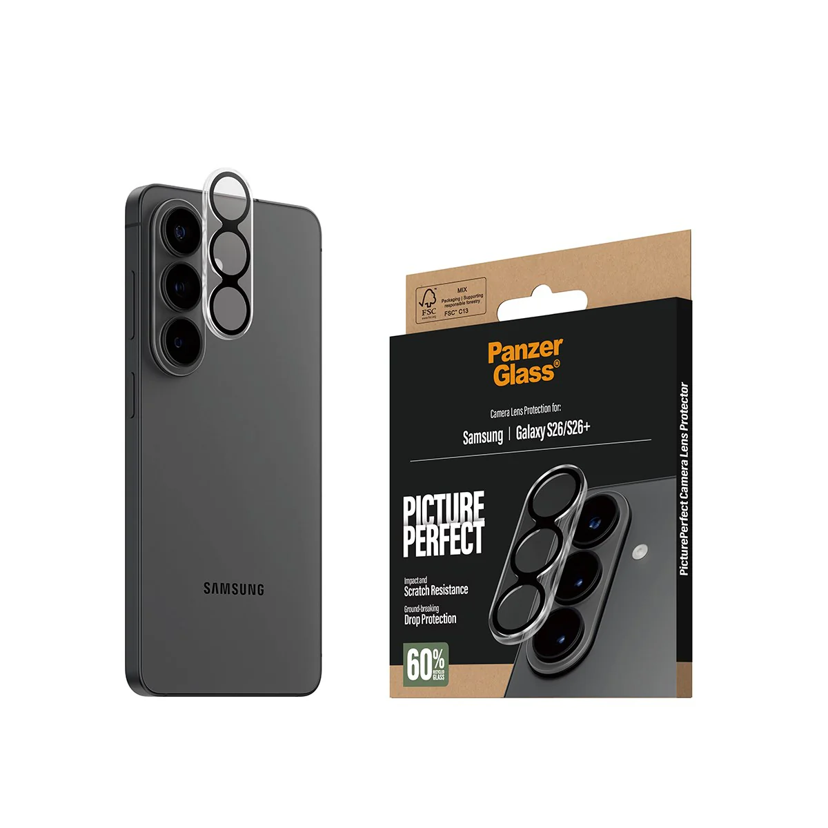 PanzerGlass® PicturePerfect Camera Lens Protector Samsung Galaxy S26 | S26+ - Image 6