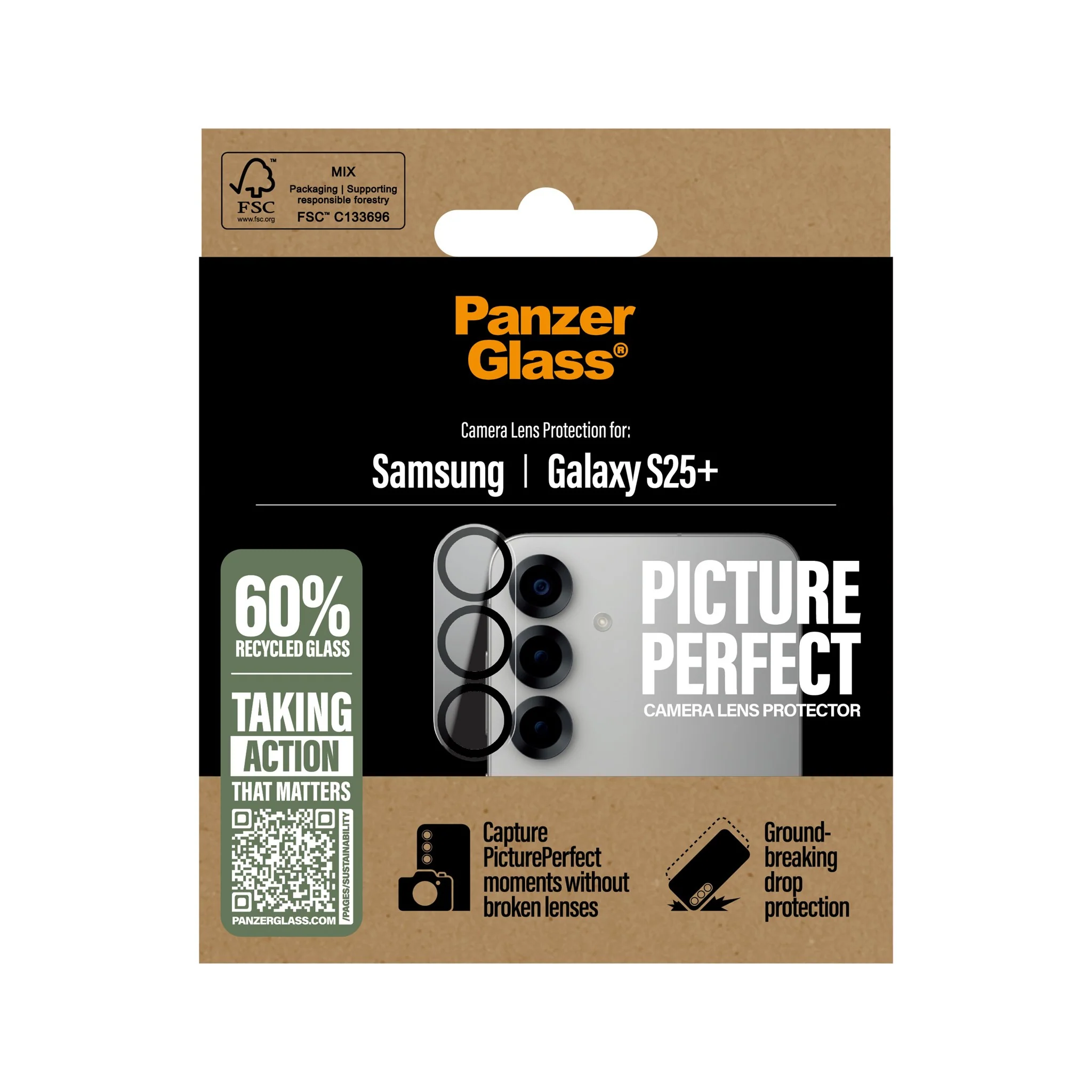 PanzerGlass® PicturePerfect Camera Lens Protector Samsung Galaxy S25+ - Image 3