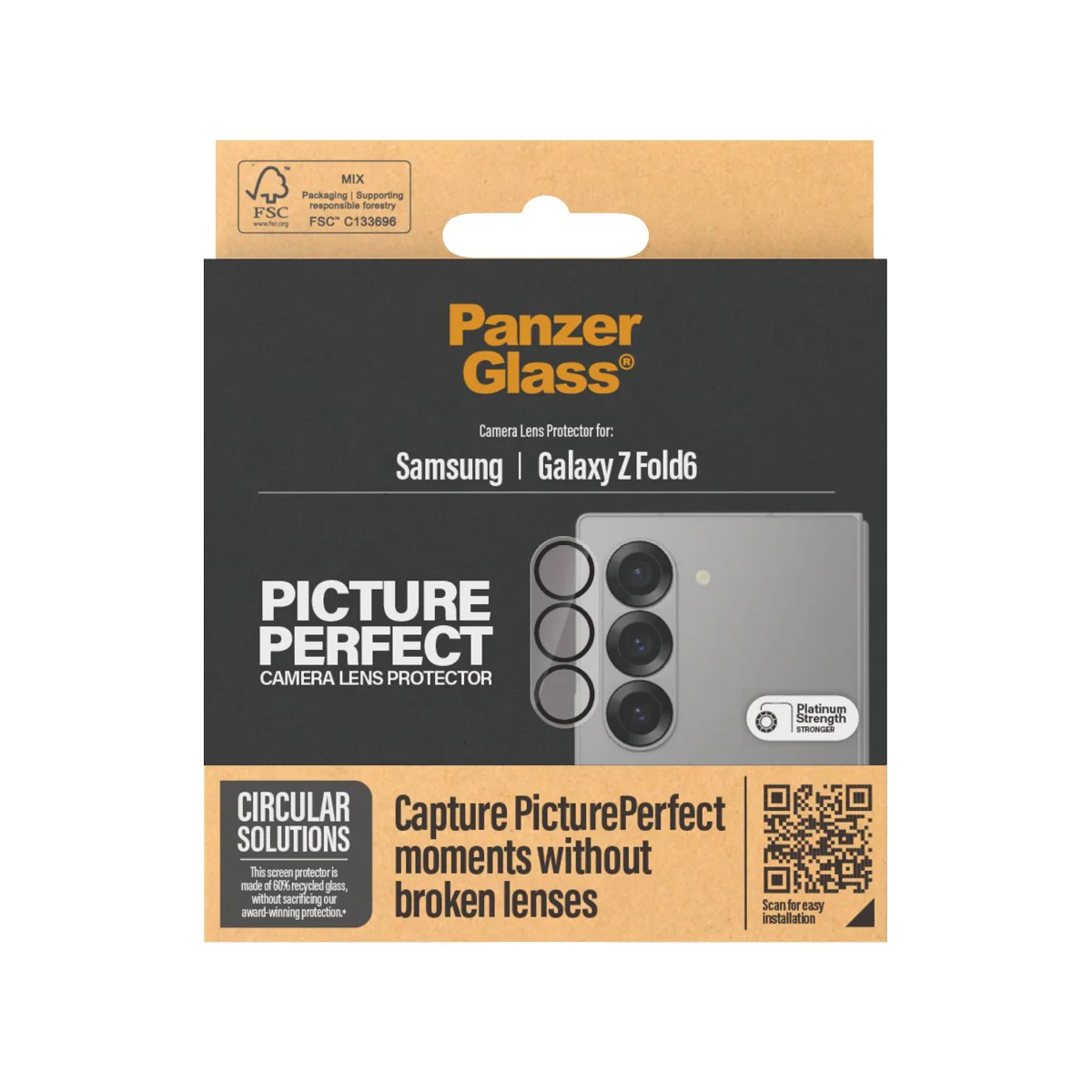PanzerGlass® PicturePerfect Camera Lens Protector Samsung Galaxy Z Fold6 - Image 3