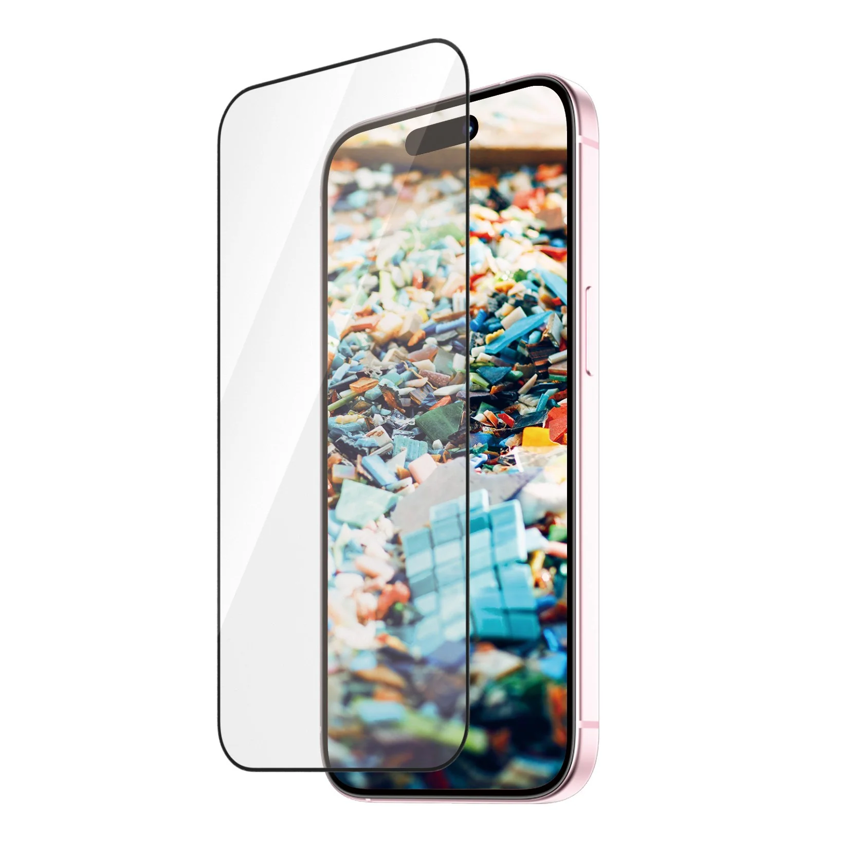 PanzerGlass® Re:fresh Screen Protector iPhone 15 | Ultra-Wide Fit w. EasyAligner