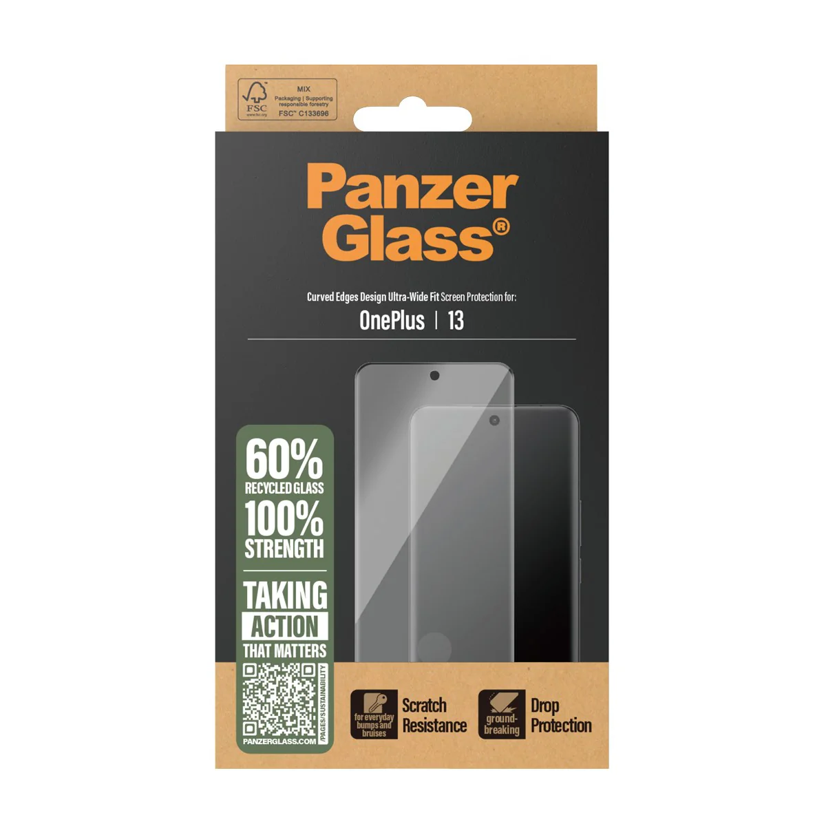 PanzerGlass® Screen Protector OnePlus 13 | Ultra-Wide Fit - Image 3