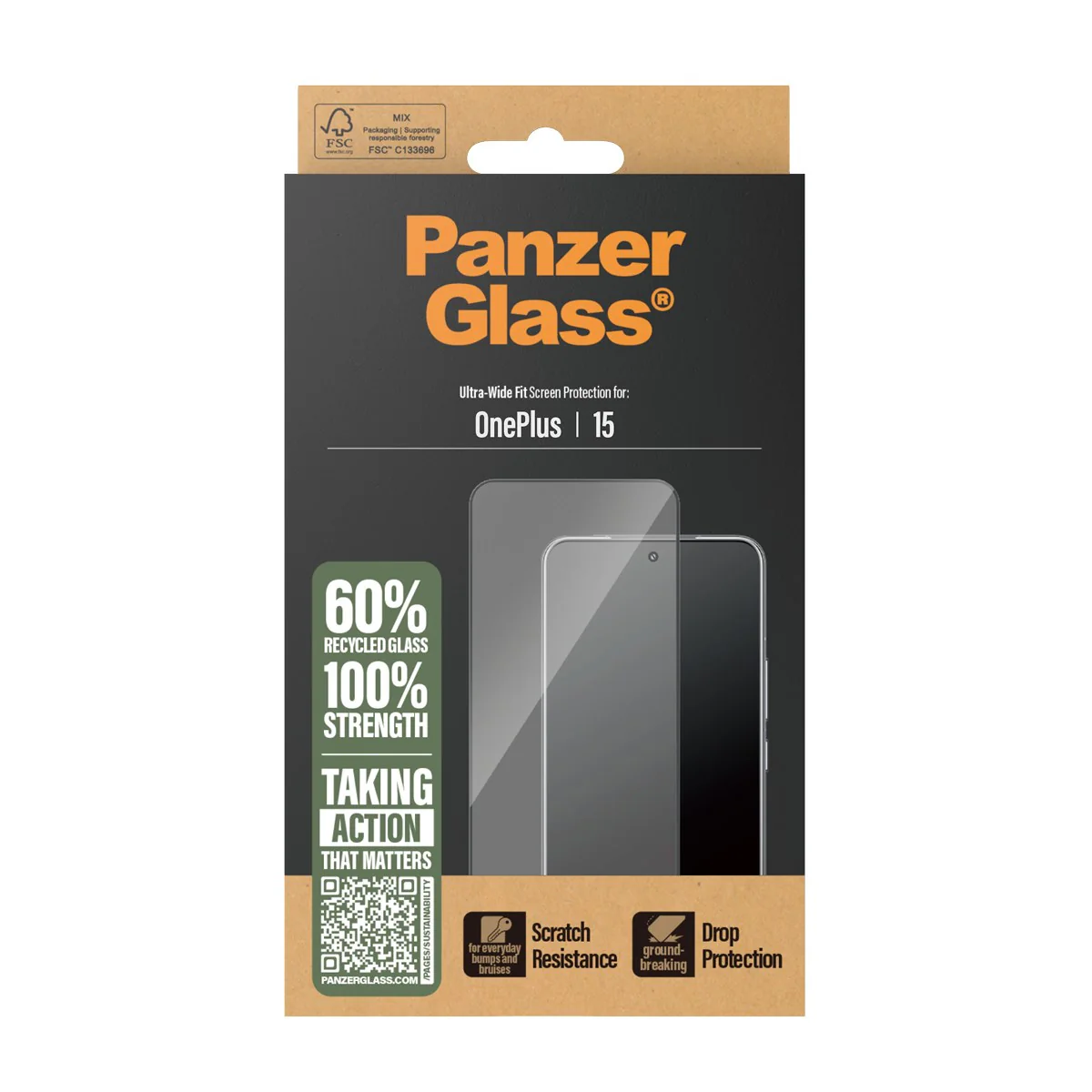 PanzerGlass® Screen Protector OnePlus 15 | Ultra-Wide Fit - Image 3