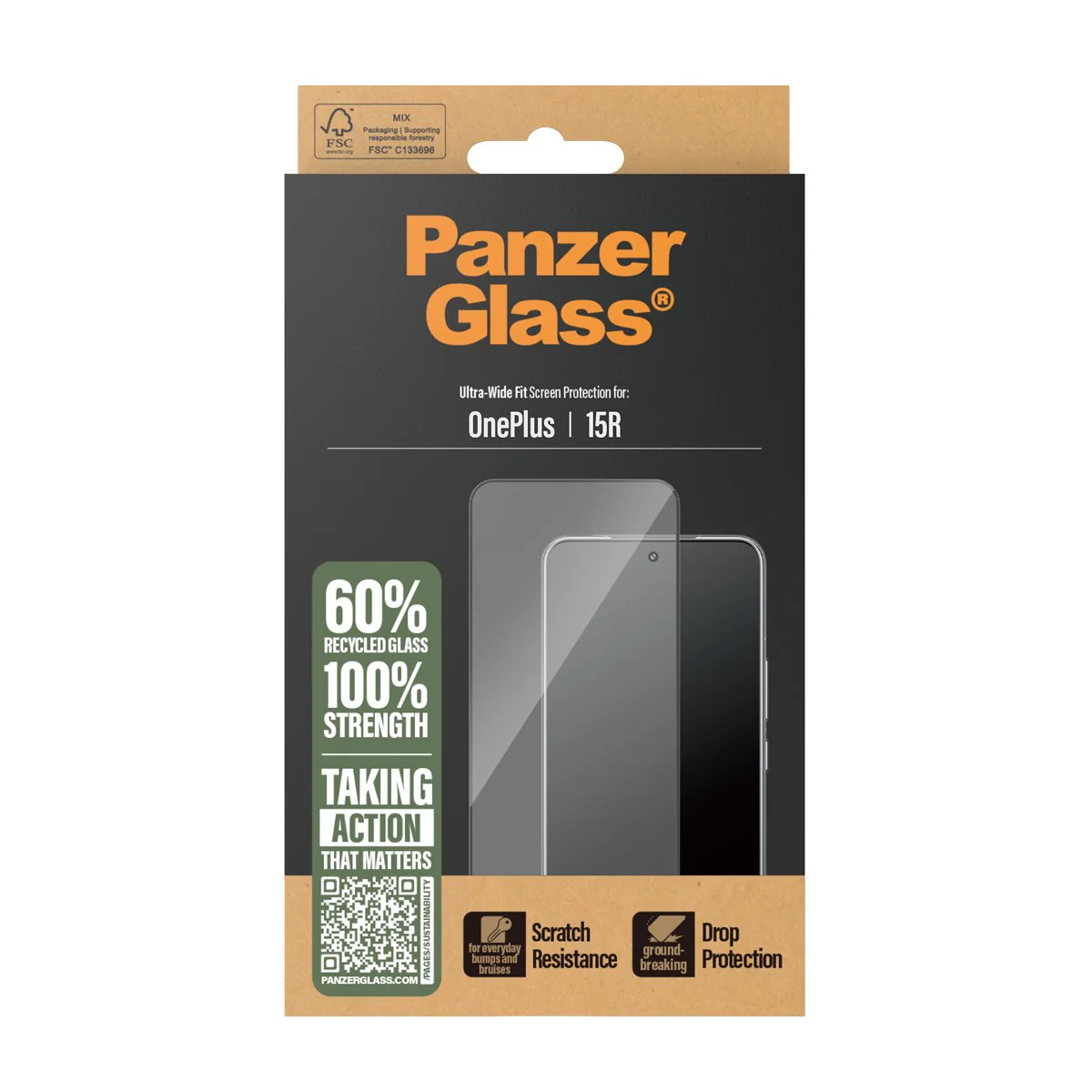 PanzerGlass® Screen Protector OnePlus 15R | Ultra-Wide Fit - Image 3