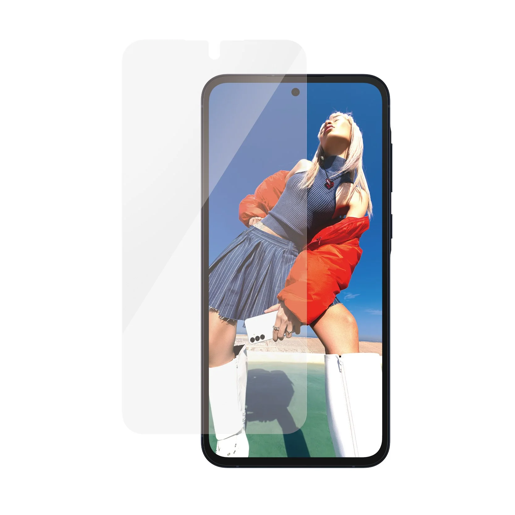 PanzerGlass® Screen Protector Samsung Galaxy A55 5G | Ultra-Wide Fit w. EasyAligner