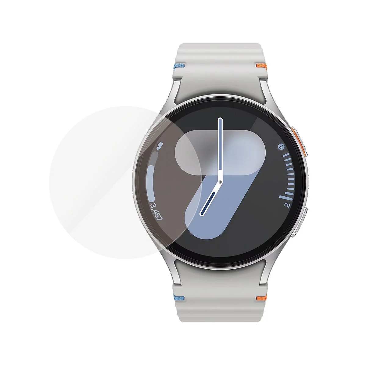 PanzerGlass® Screen Protector Samsung Galaxy Watch8 | Watch7 44mm | Ultra-Wide Fit