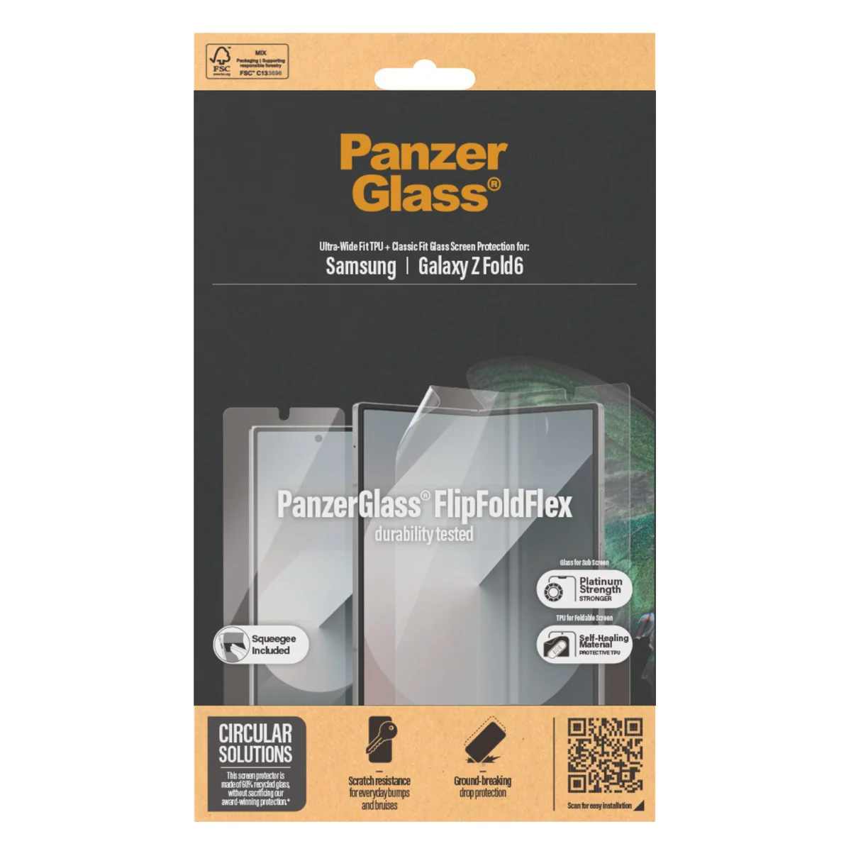 PanzerGlass® Screen Protector Samsung Galaxy Z Fold6 | Glass & Film - Image 3