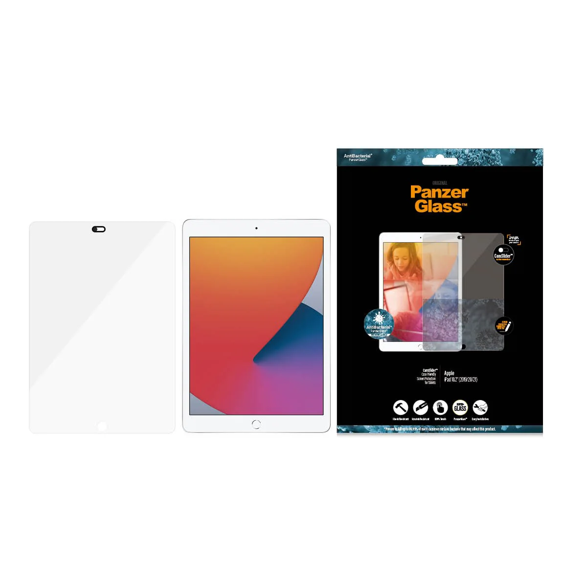 PanzerGlass® CamSlider® Screen Protector iPad 10.2″ (2019-2021) - Image 4