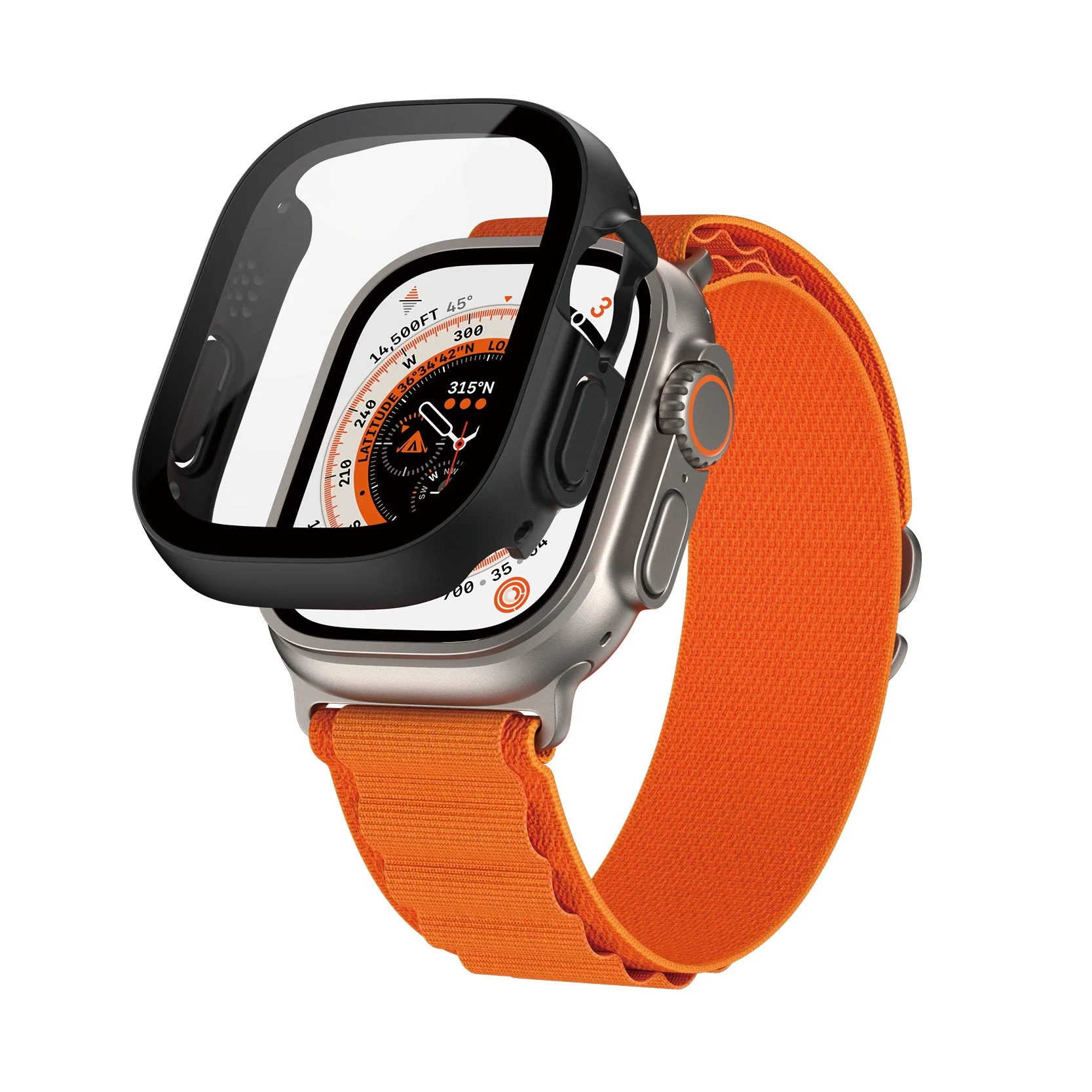 PanzerGlass® Full body Case Apple Watch Ultra 2 | Ultra 49mm | Black - Image 4