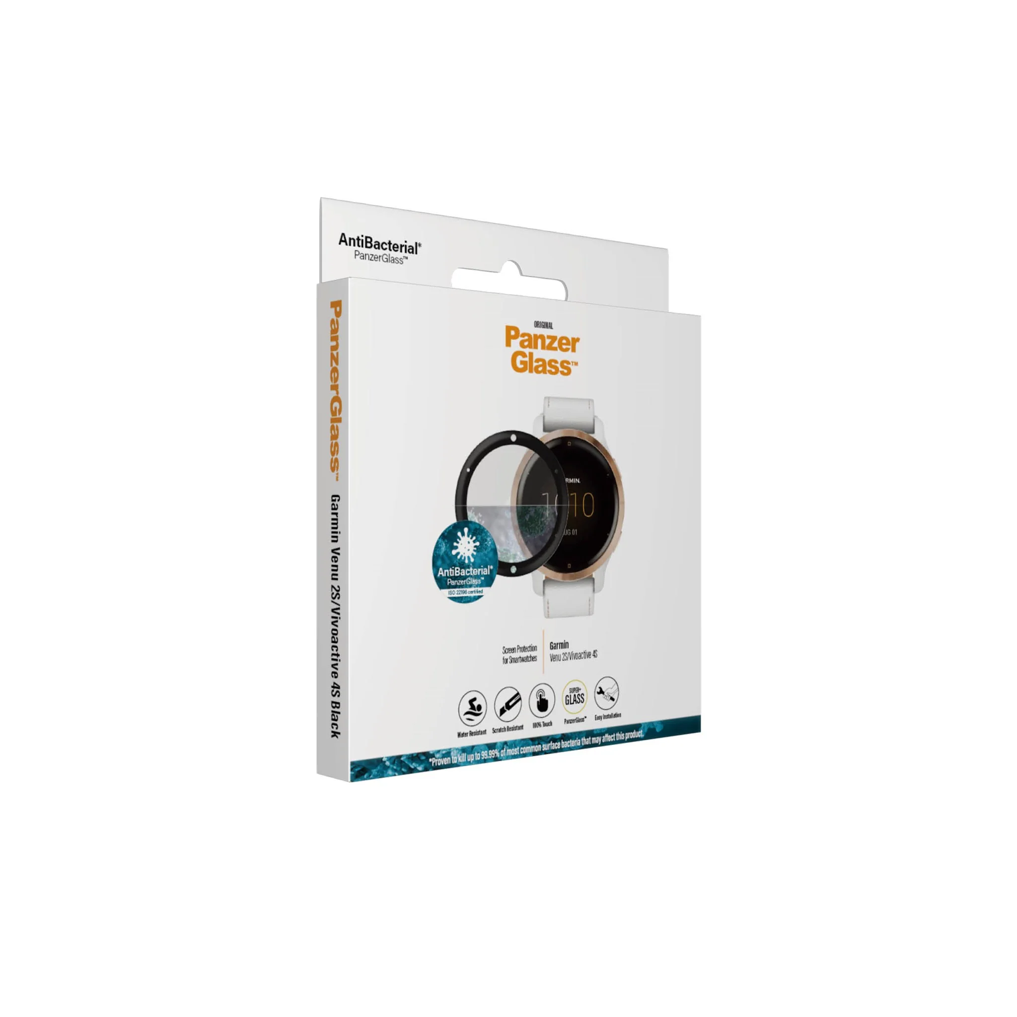 PanzerGlass® Garmin Venu 2S | Vivoactive 4s | Screen Protector Glass - Image 4