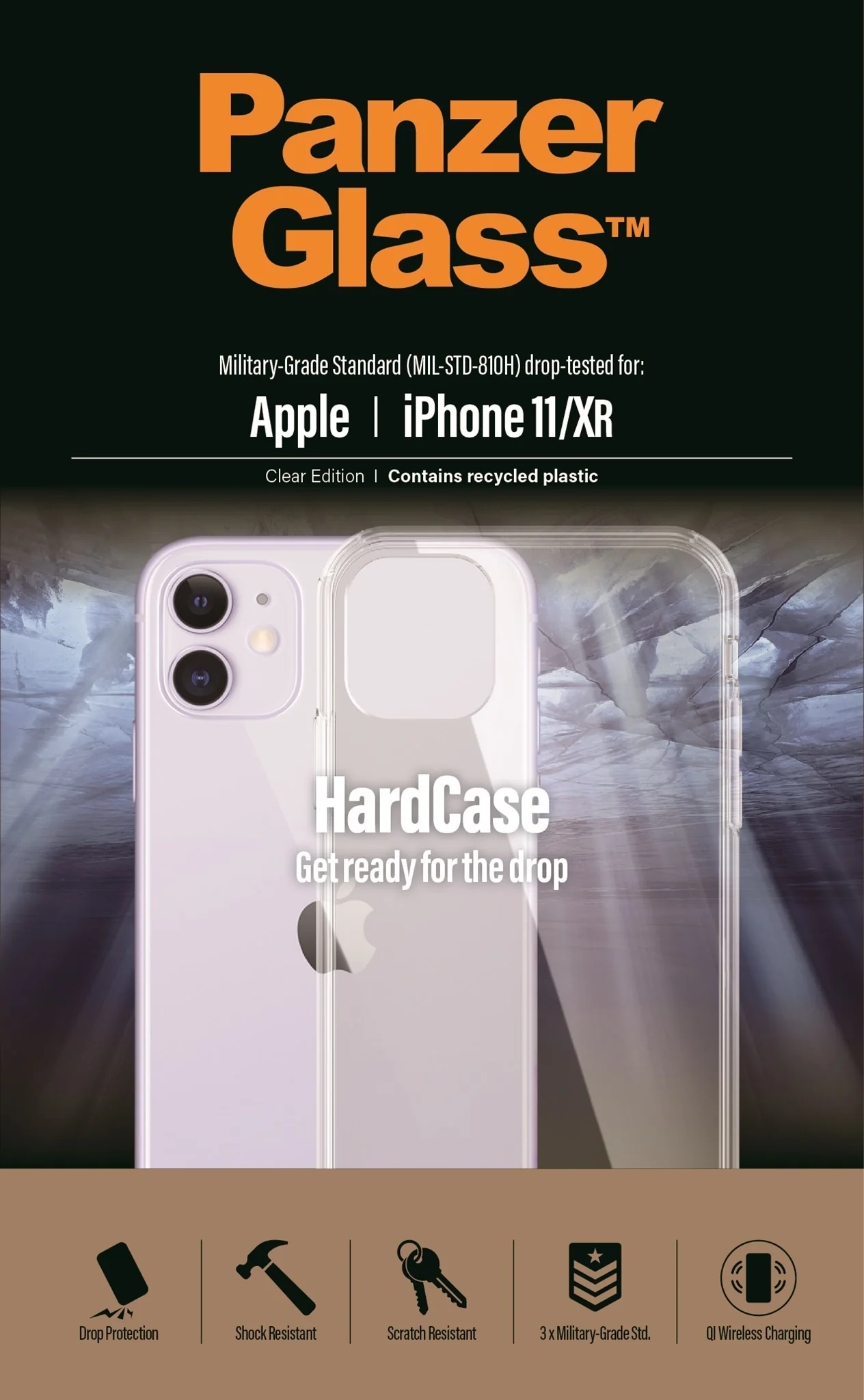 PanzerGlass® HardCase Transparent iPhone 11 | XR - Image 4