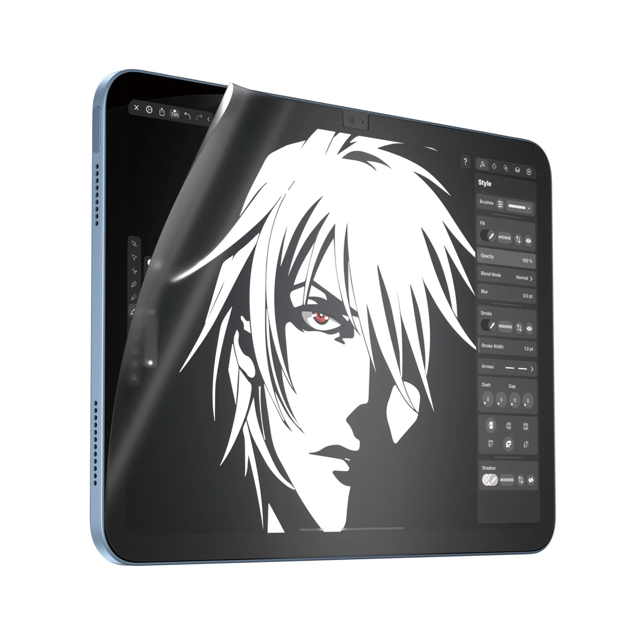 PanzerGlass® GraphicPaper® Screen Protector iPad 10.9'' (2022) | Ultra-Wide Fit