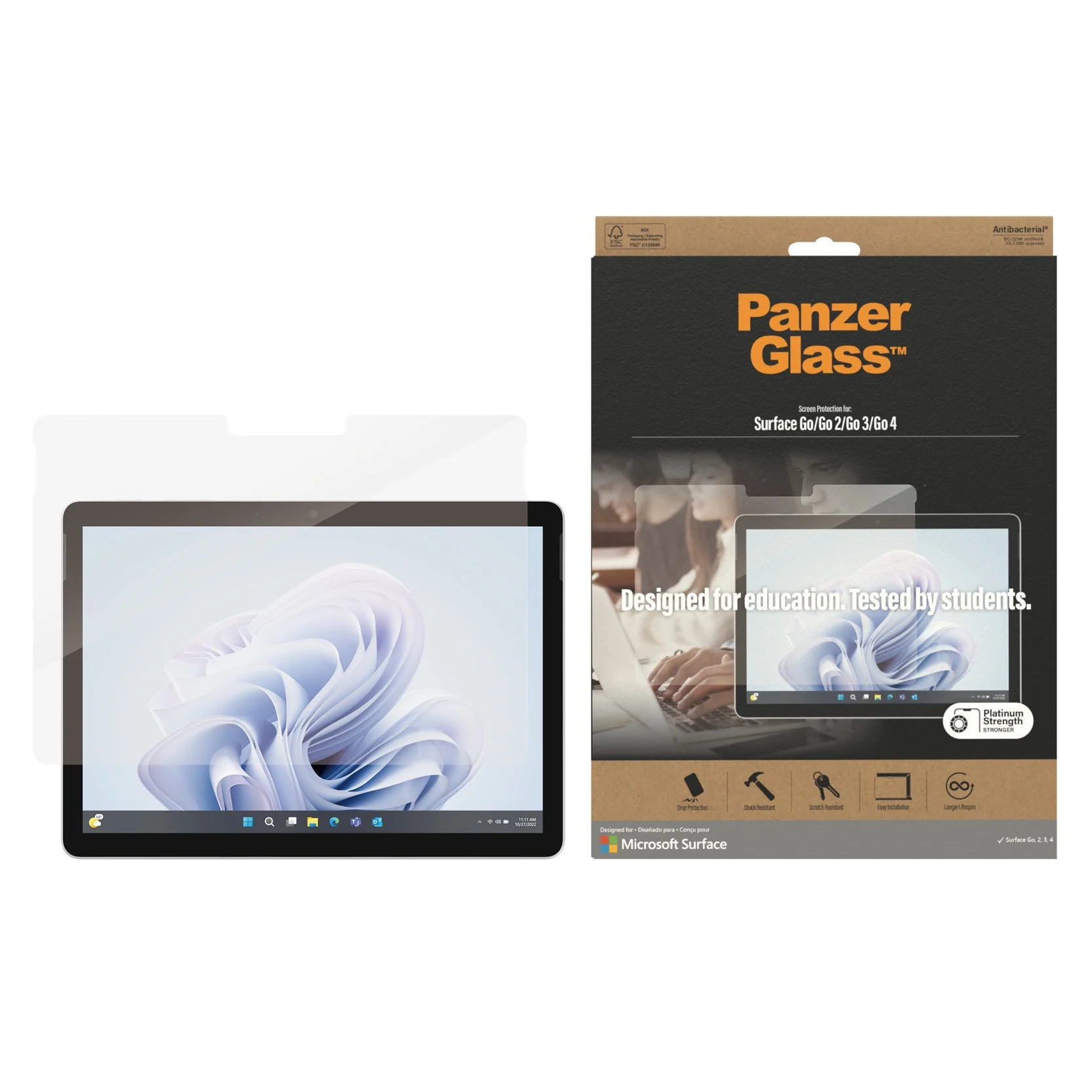 PanzerGlass® Screen Protector Microsoft Surface Go 4 | Go 3 | Go 2 | Go - Image 2