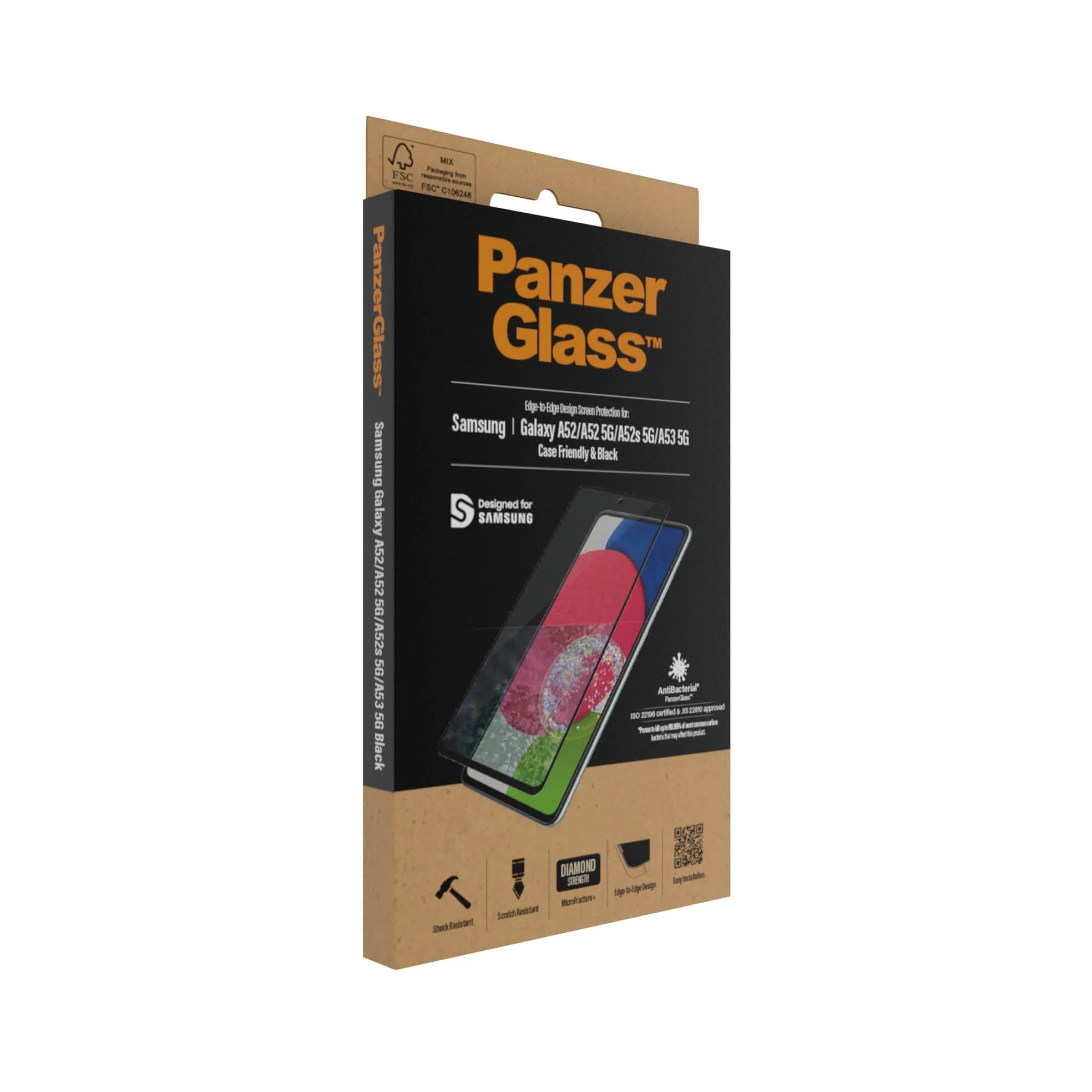 PanzerGlass® Screen Protector Samsung Galaxy A52 | A52 5G | A52s 5G | A53 5G - Image 4