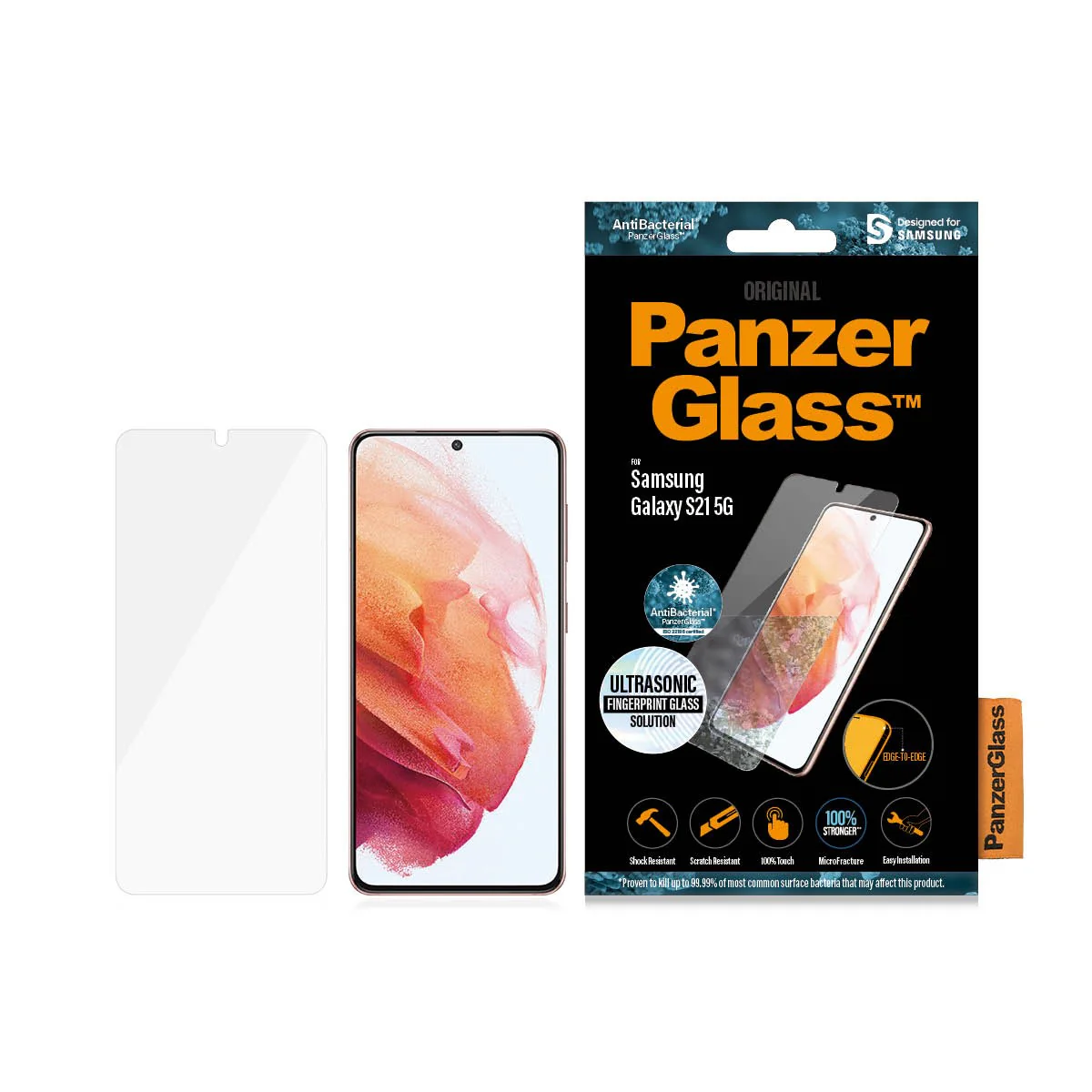PanzerGlass® Screen Protector Samsung Galaxy S21 5G - Image 3