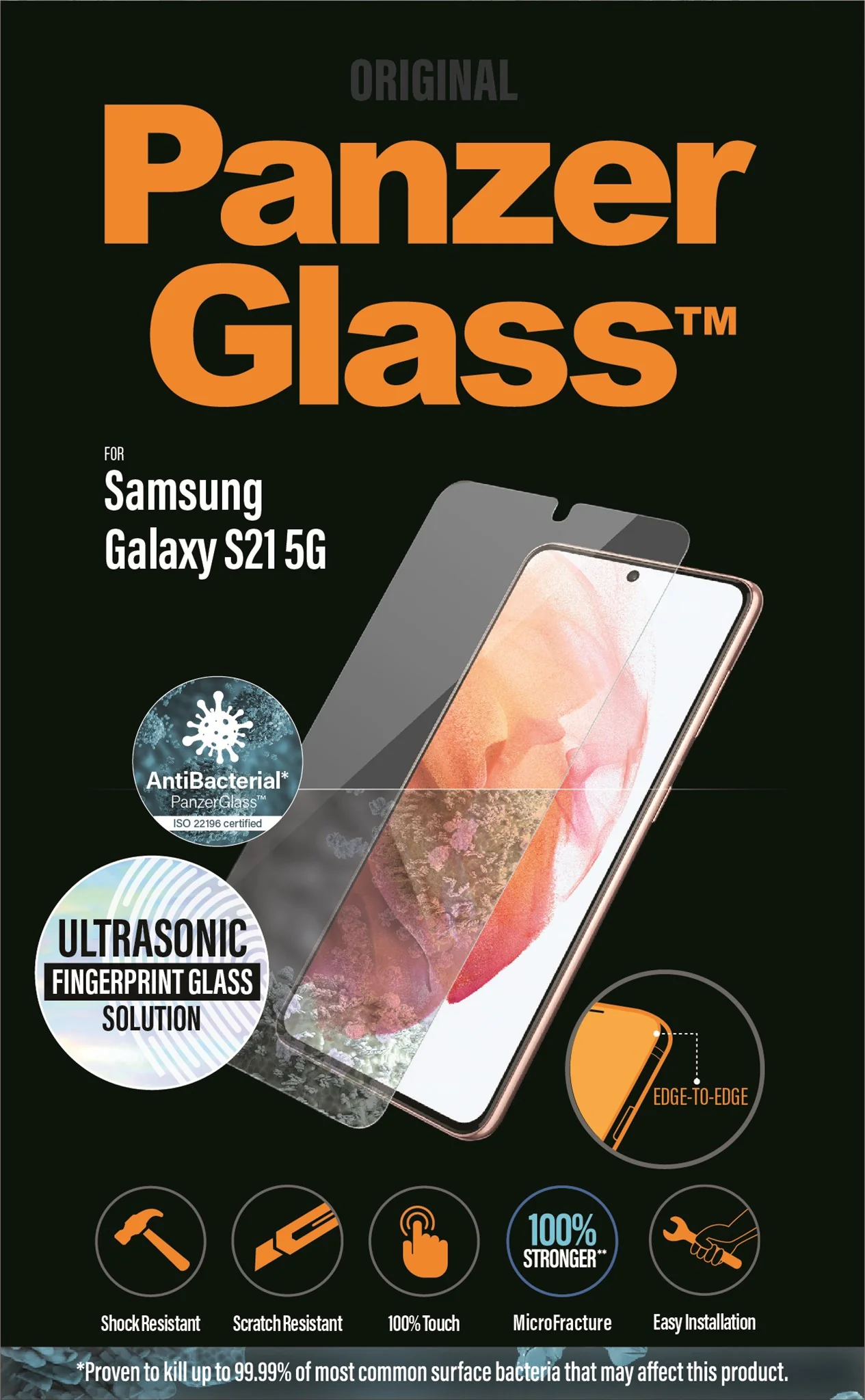 PanzerGlass® Screen Protector Samsung Galaxy S21 5G - Image 8