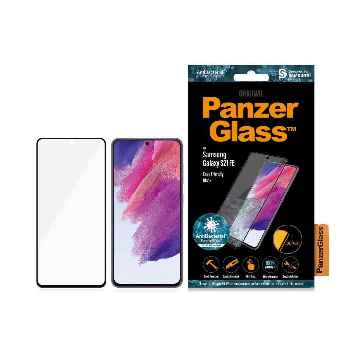PanzerGlass® Screen Protector Samsung Galaxy S21 FE - Image 3
