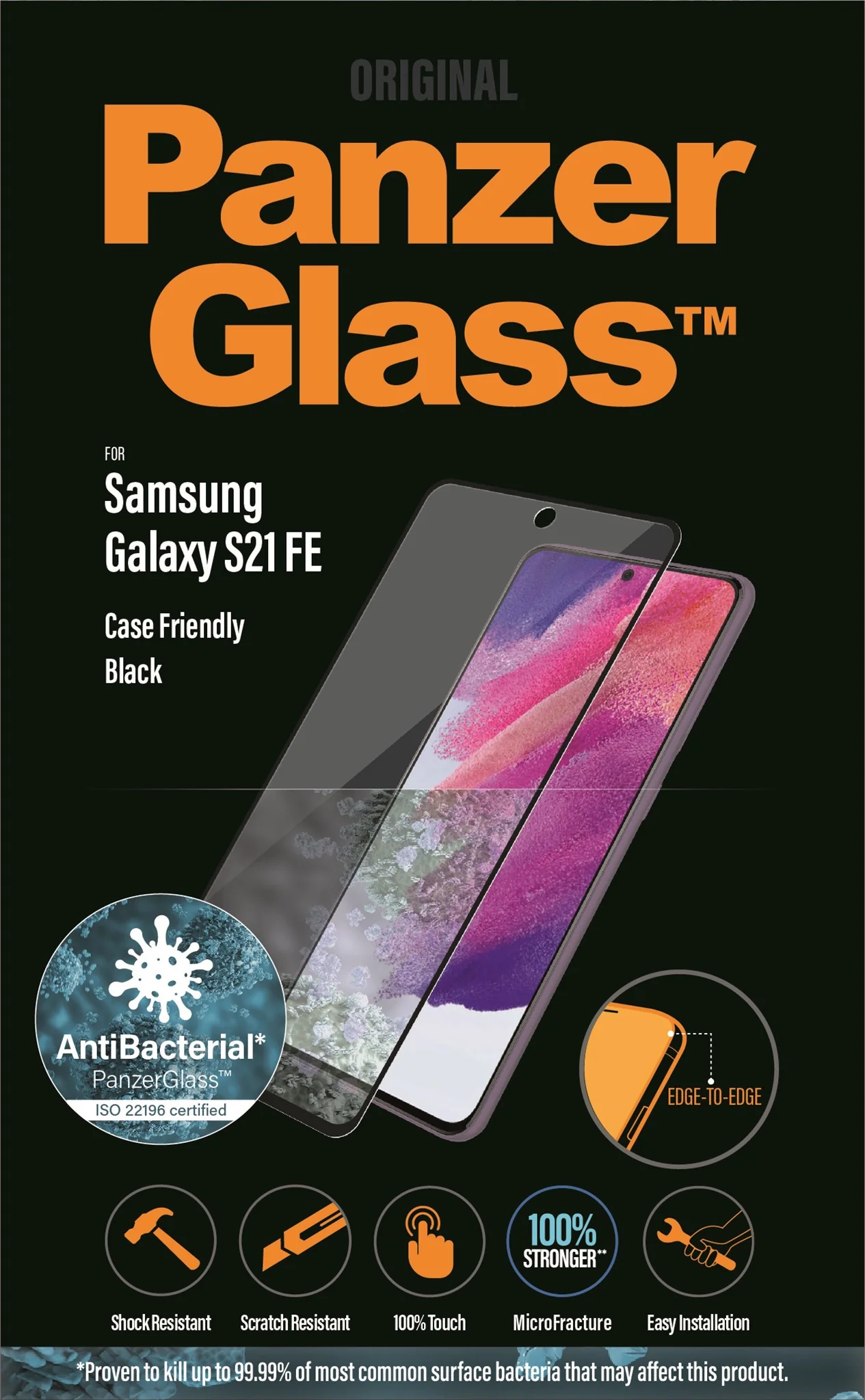 PanzerGlass® Screen Protector Samsung Galaxy S21 FE - Image 8