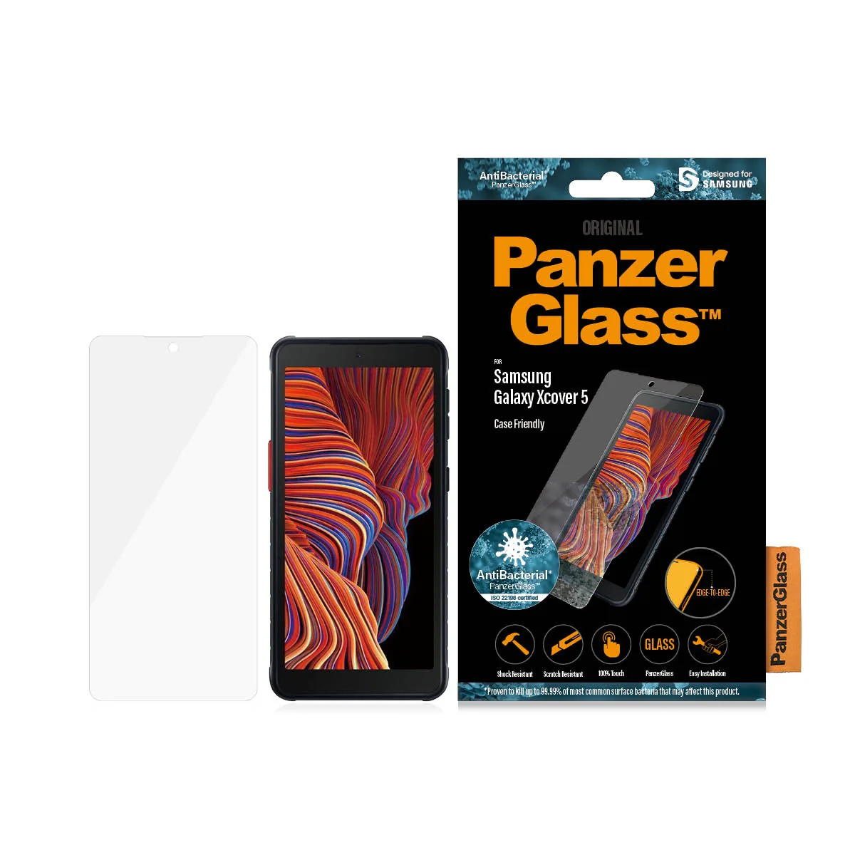 PanzerGlass® Screen Protector Samsung Galaxy Xcover 5 - Image 3