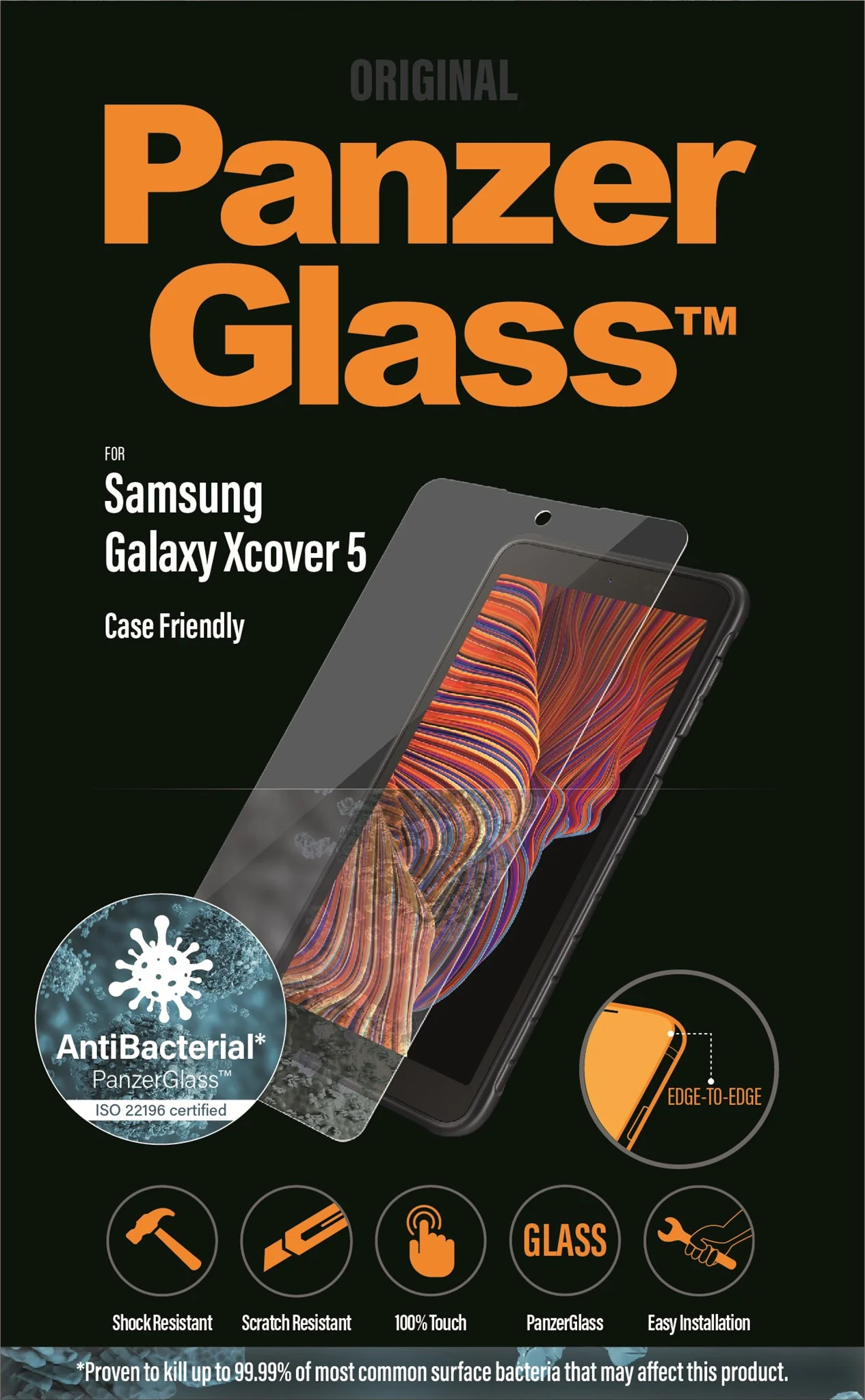 PanzerGlass® Screen Protector Samsung Galaxy Xcover 5 - Image 8