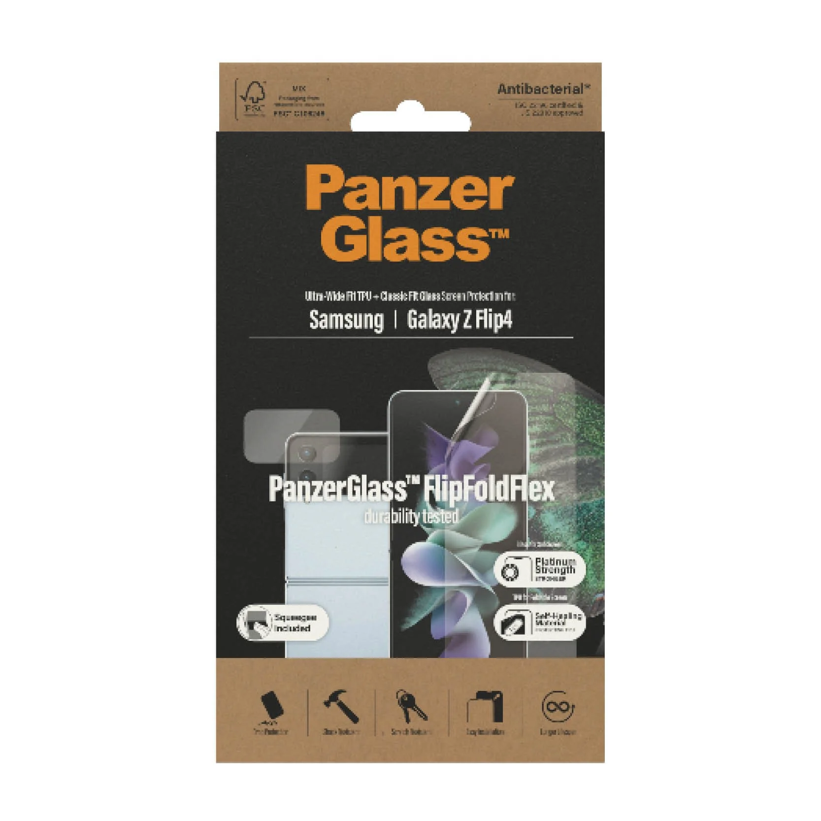 PanzerGlass® Screen Protector Samsung Galaxy Z Flip4 - Image 3