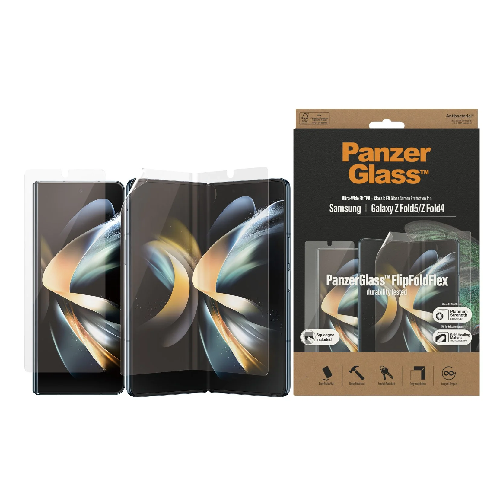 PanzerGlass® Screen Protector Samsung Galaxy Z Fold 4 | Fold 5 - Image 4