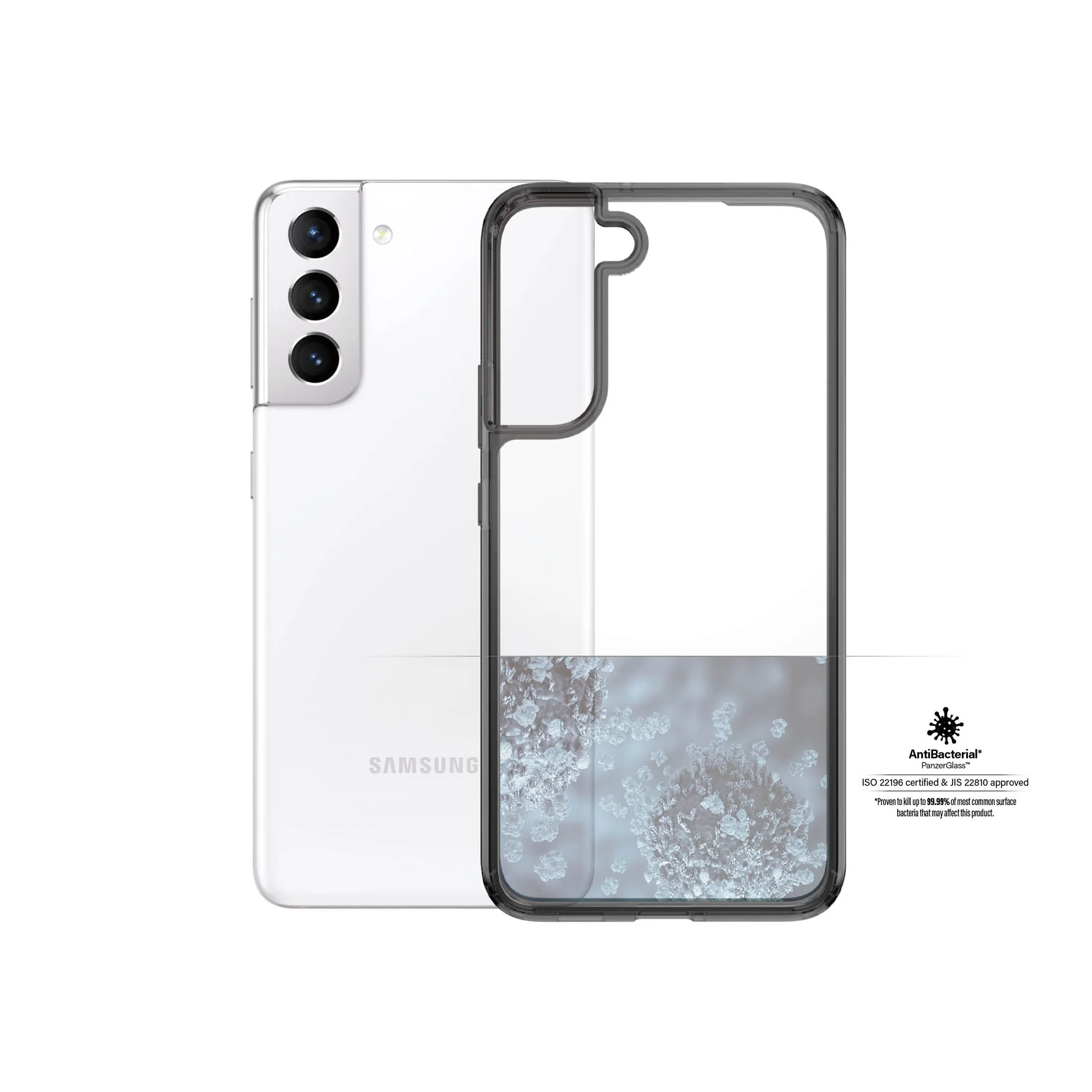 PanzerGlass® HardCase Samsung Galaxy S22 5G - Smokey Black
