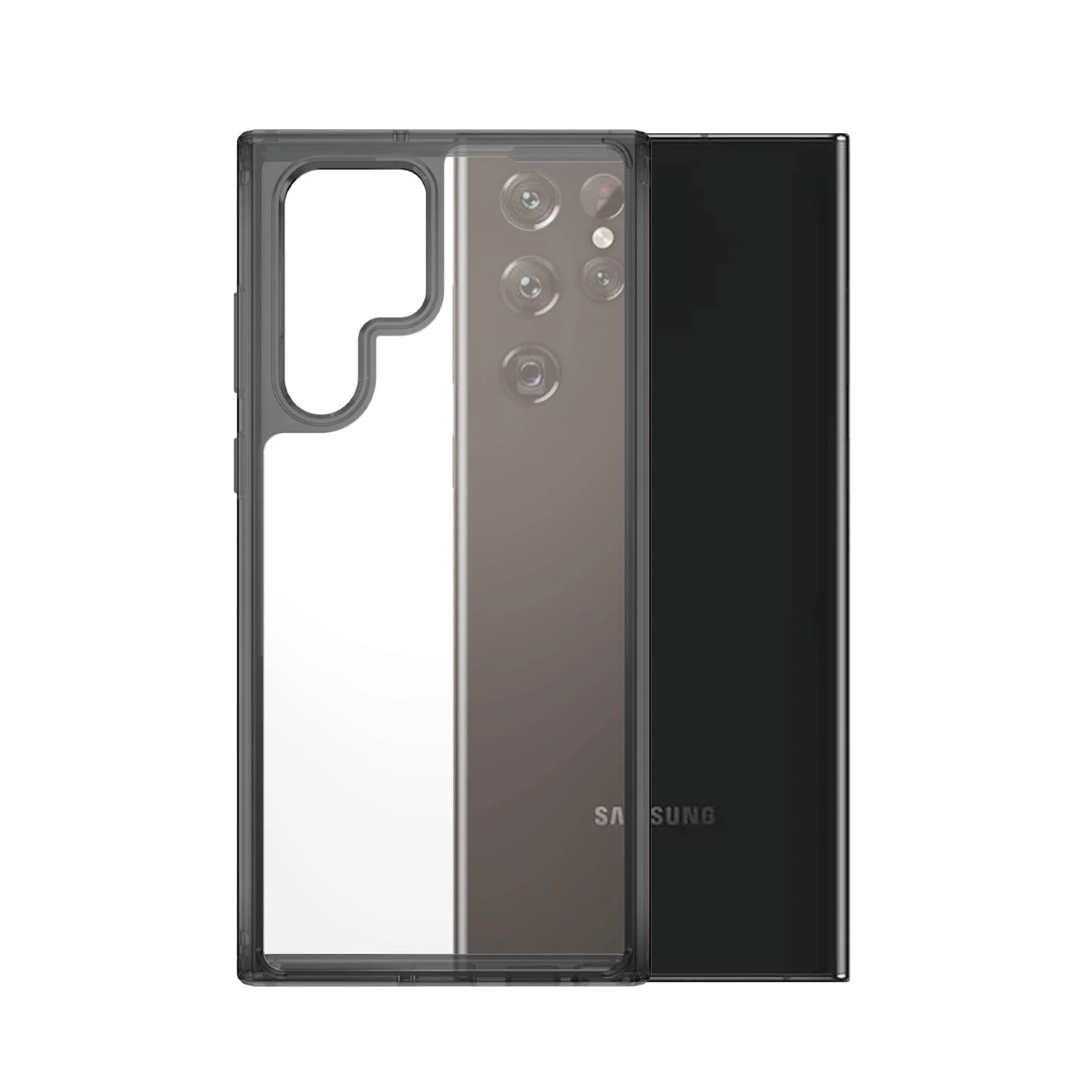 PanzerGlass® HardCase Samsung Galaxy S22 Ultra 5G - Smokey Black - Image 7