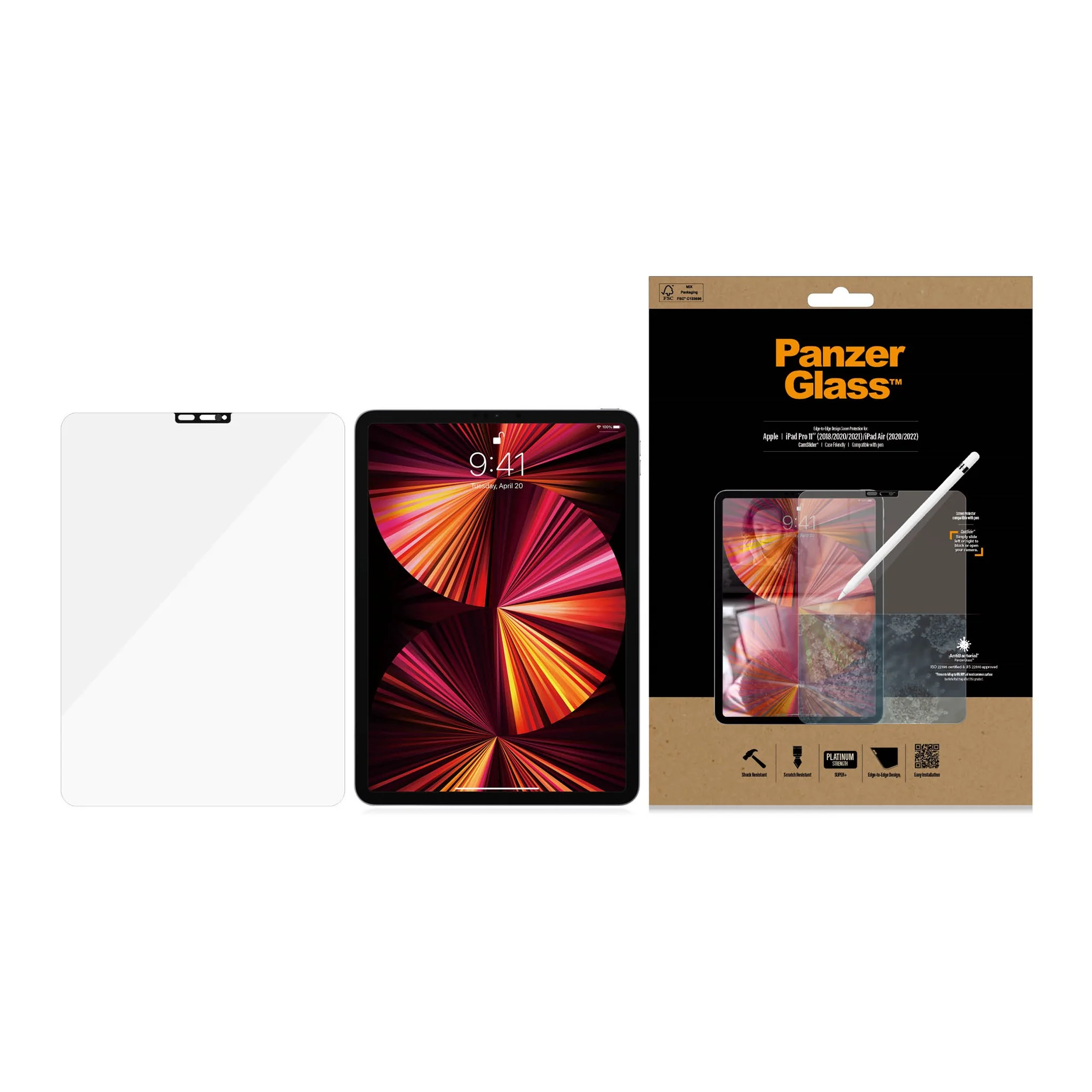 PanzerGlass® Screen Protector iPad Pro 11″ (2018, 2020-2022, 2024) | Air 10.9'' (2020, 2022) - Image 3