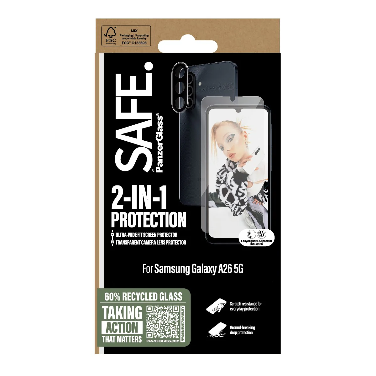 SAFE. by PanzerGlass® 2-in-1 Bundle Samsung Galaxy A26 5G - Image 3