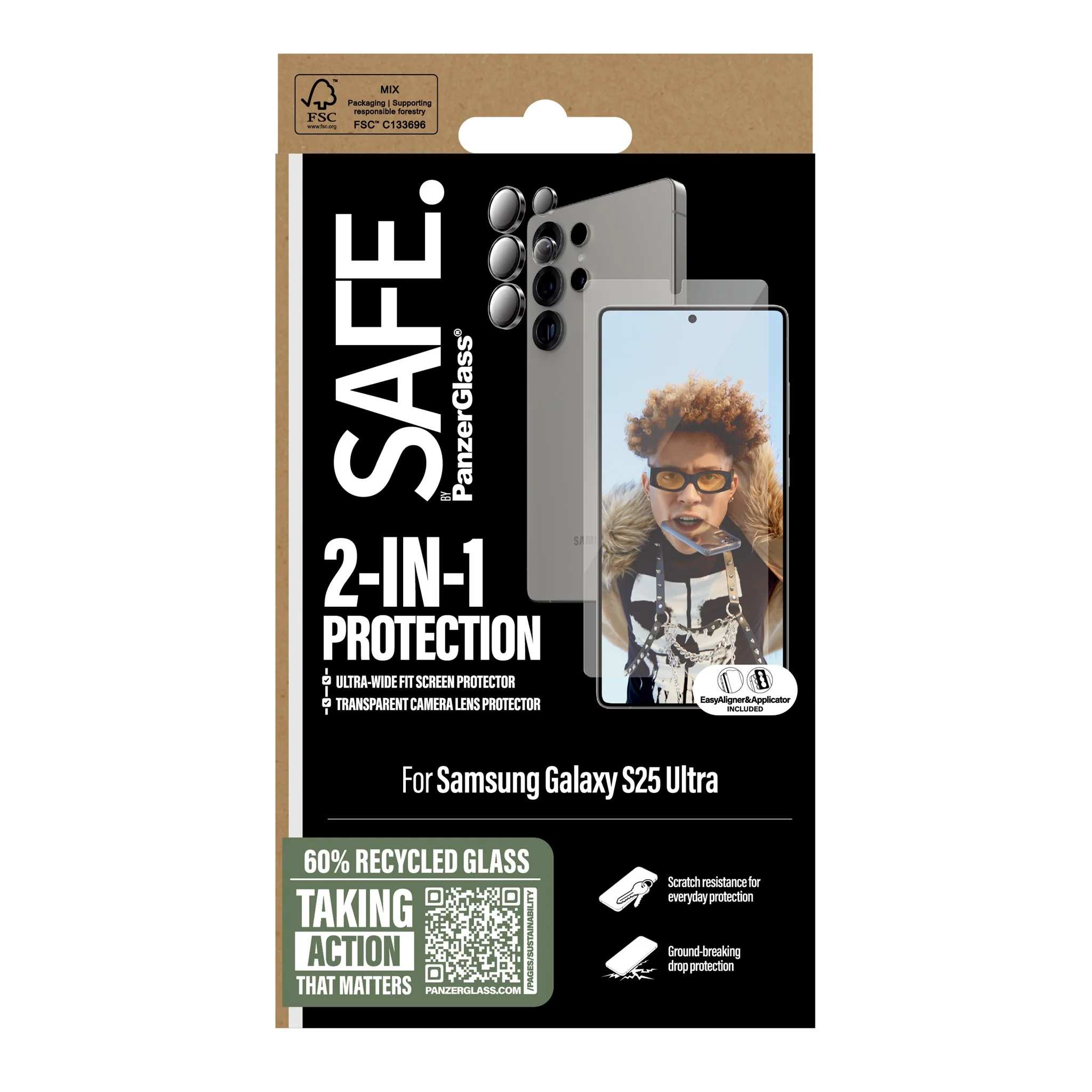 SAFE. by PanzerGlassÂź 2-in-1 Bundle Samsung Galaxy S25 Ultra - Image 3