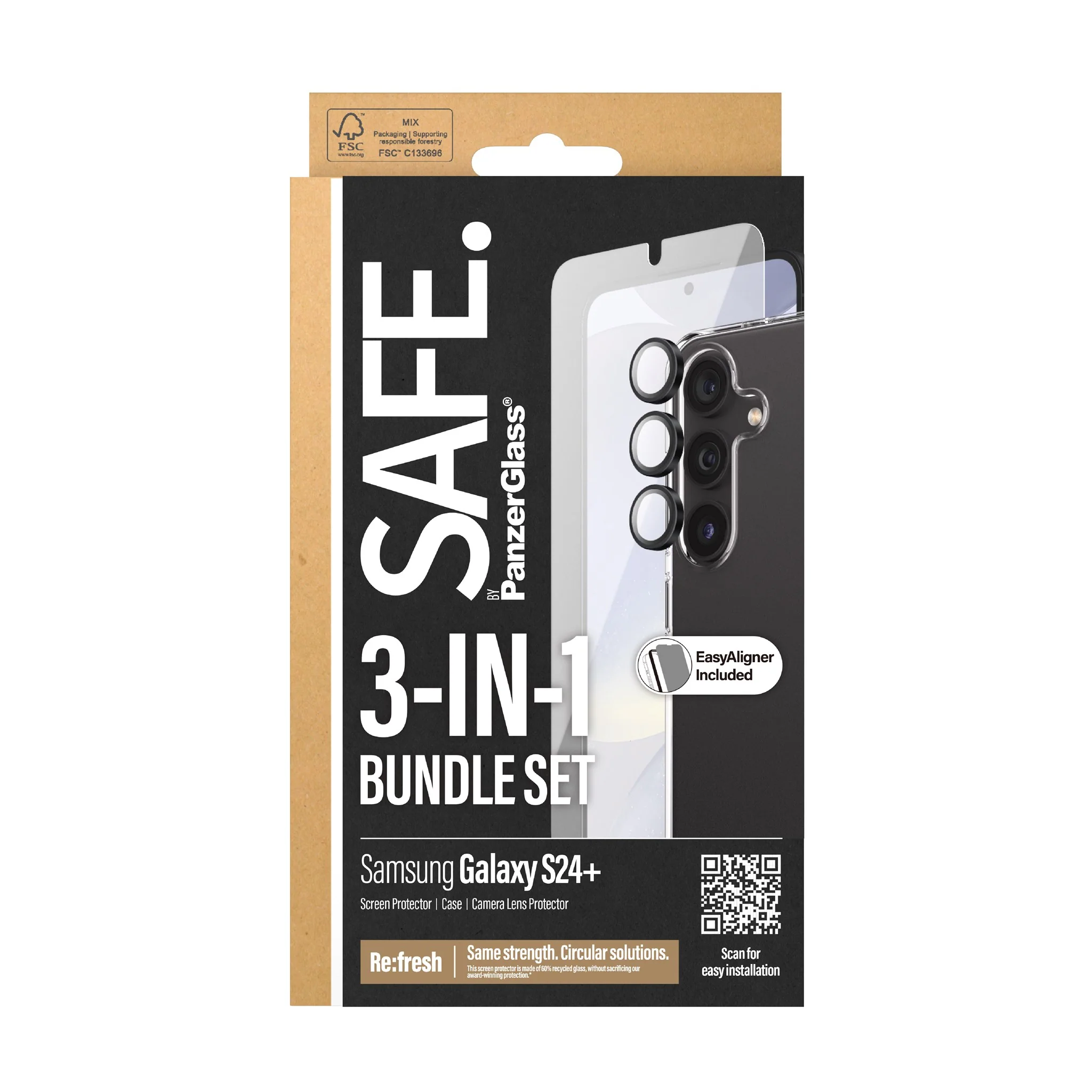 SAFE. by PanzerGlass® 3-in-1 Bundle Samsung Galaxy S24+ - Image 3