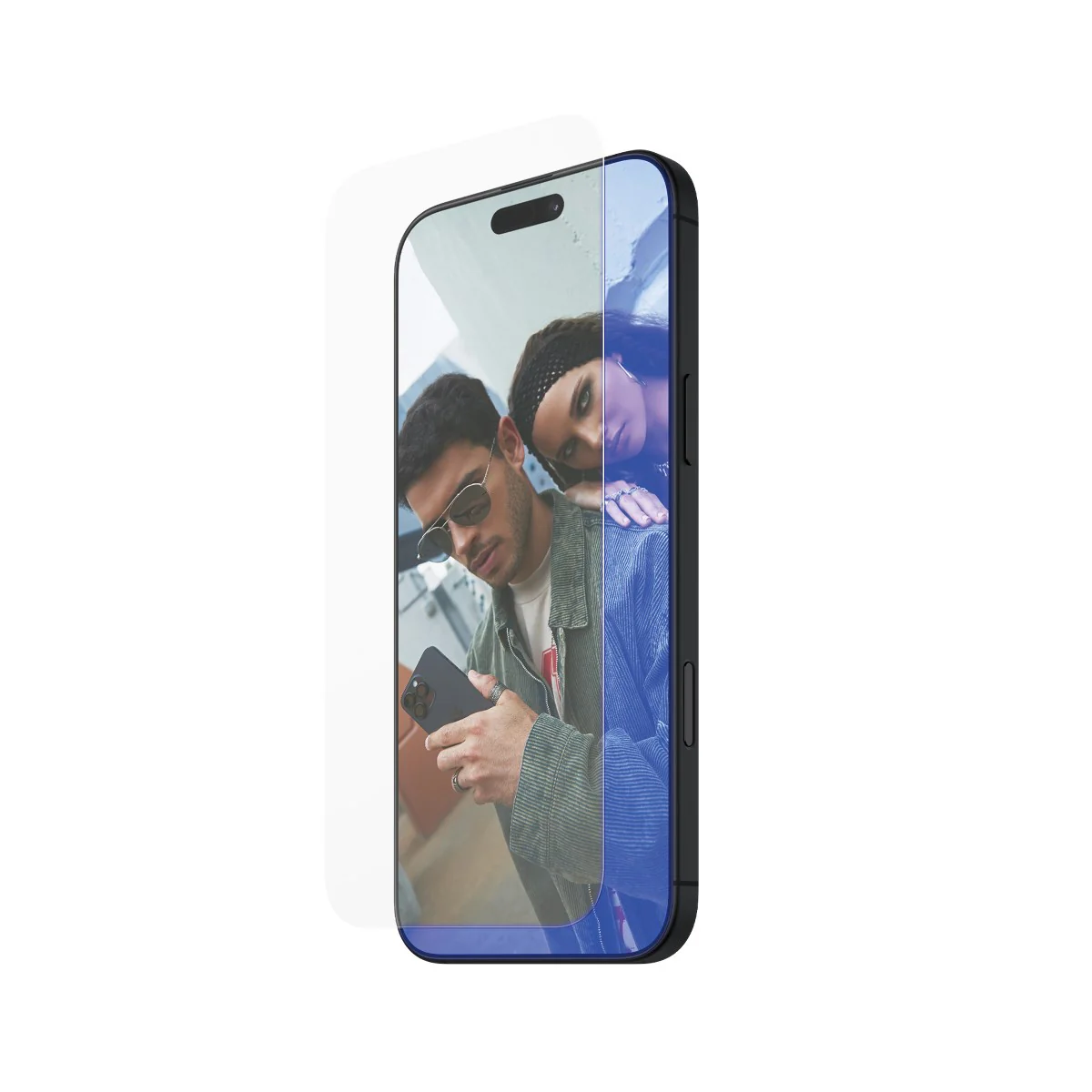 SAFE. by PanzerGlass® Anti-Blue Light Screen Protector iPhone 16 Pro | Ultra-Wide Fit