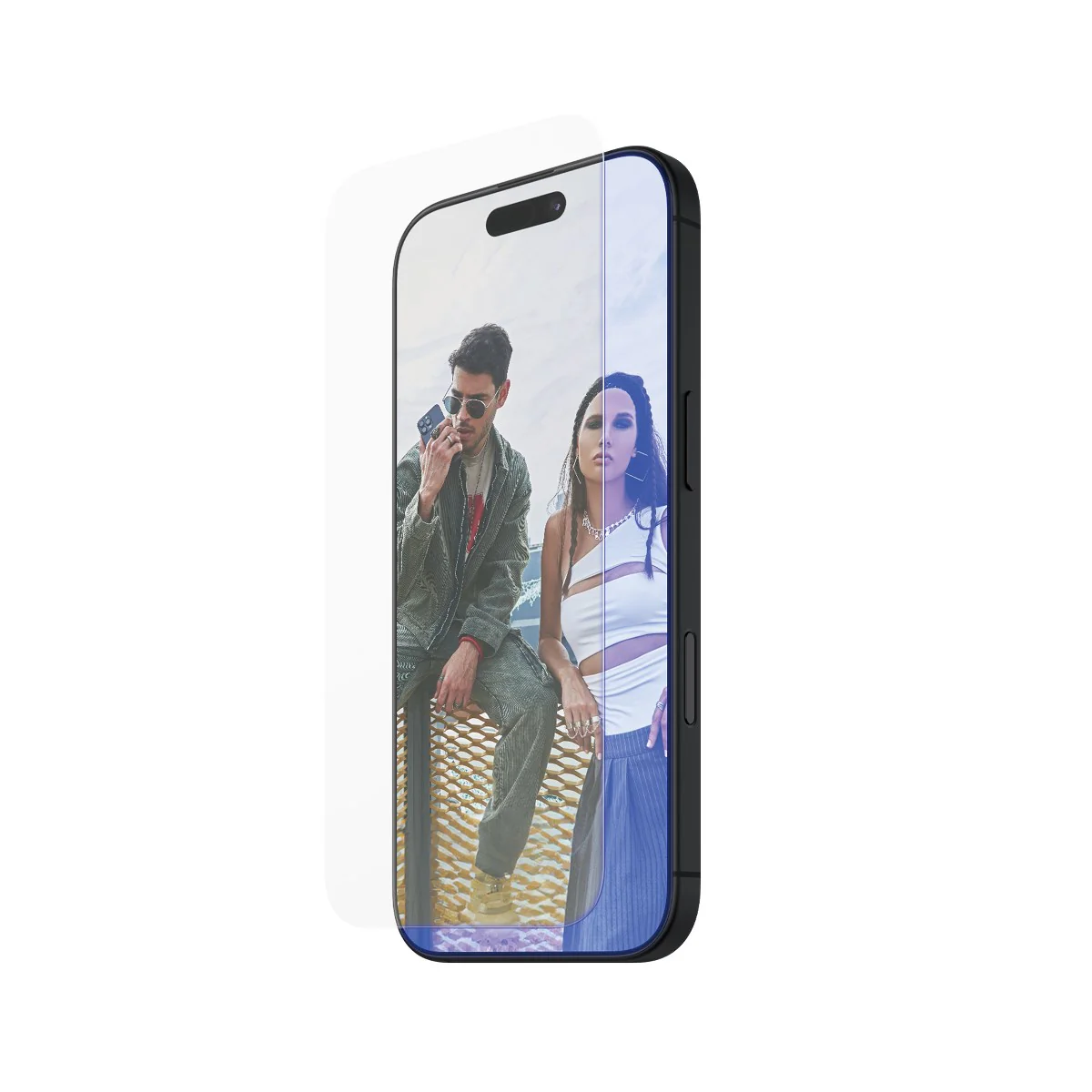 SAFE. by PanzerGlass® Anti-Blue Light Screen Protector iPhone 16 Plus | 15 Plus | Ultra-Wide Fit