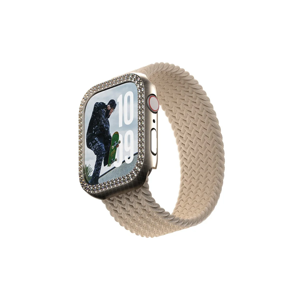 SAFE. by PanzerGlass® Bling Bumper Gold Apple Watch Series 11 | 10 | 46mm