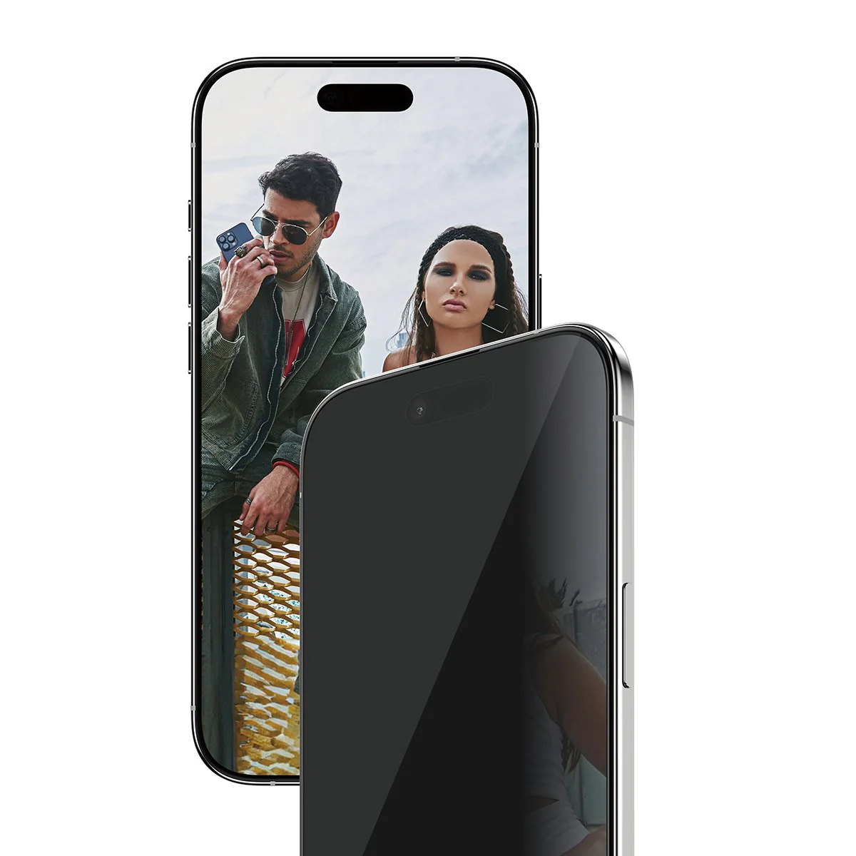 SAFE. by PanzerGlass® 2-Way Privacy Screen Protector iPhone Air | Ultra-Wide Fit w. EasyAligner