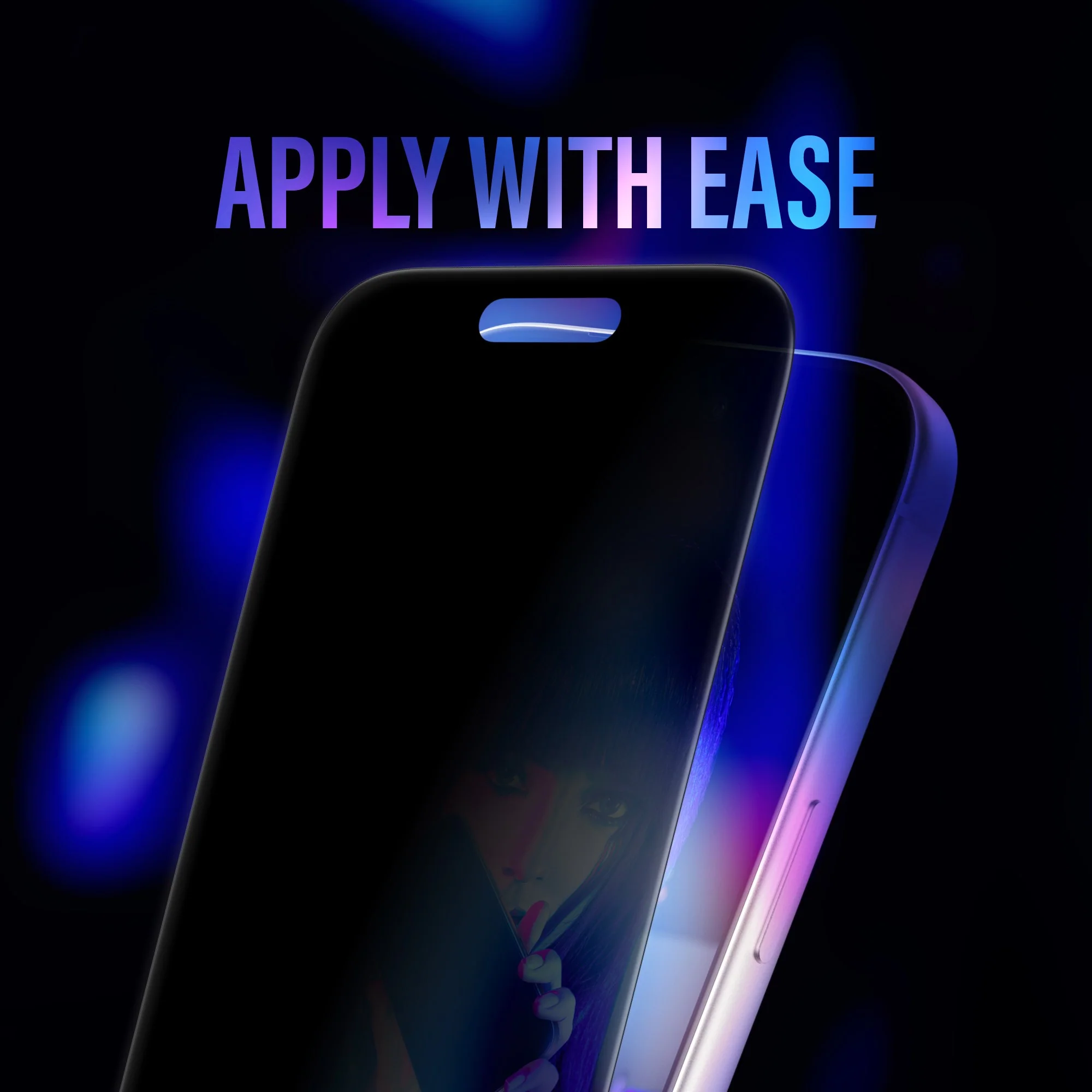 SAFE. by PanzerGlass® 2-Way Privacy Screen Protector iPhone Air | Ultra-Wide Fit w. EasyAligner - Image 7