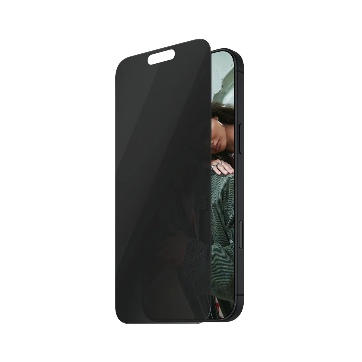SAFE. by PanzerGlassÂź 2-Way Privacy Screen Protector iPhone 16 Pro | Ultra-Wide Fit