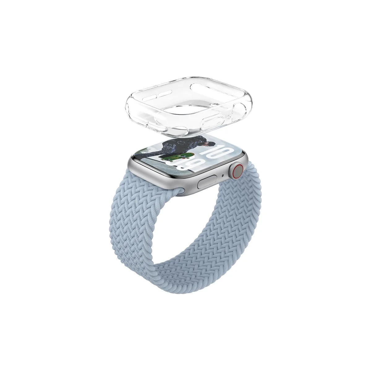 SAFE. by PanzerGlass® TPU Bumper Transparent Apple Watch Series 11 | 10 | 46mm
