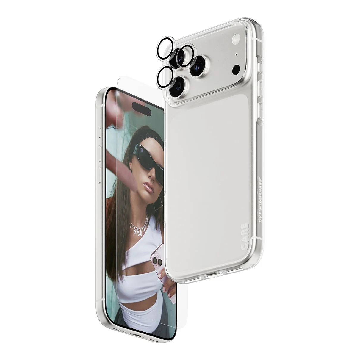 SAFE. | CARE™ by PanzerGlass® 3-in-1 Combo Bundle iPhone 17 Pro Max