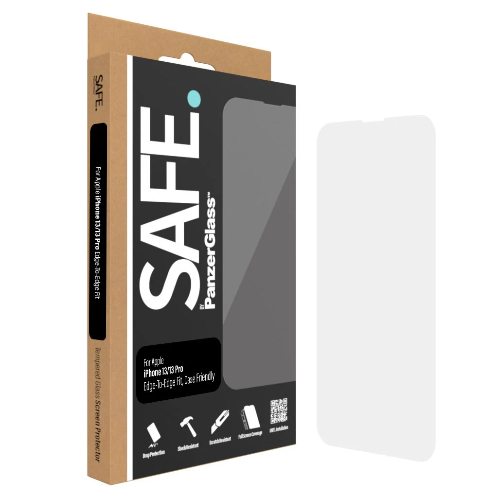 SAFE. by PanzerGlass® Screen Protector iPhone 13 | 13 Pro | Edge-to-Edge - Image 3