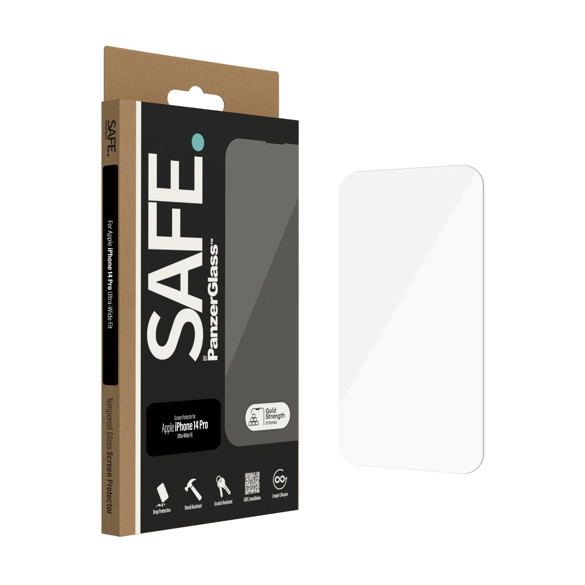 SAFE. by PanzerGlass® Screen Protector iPhone 14 Pro | Ultra-Wide Fit - Image 11