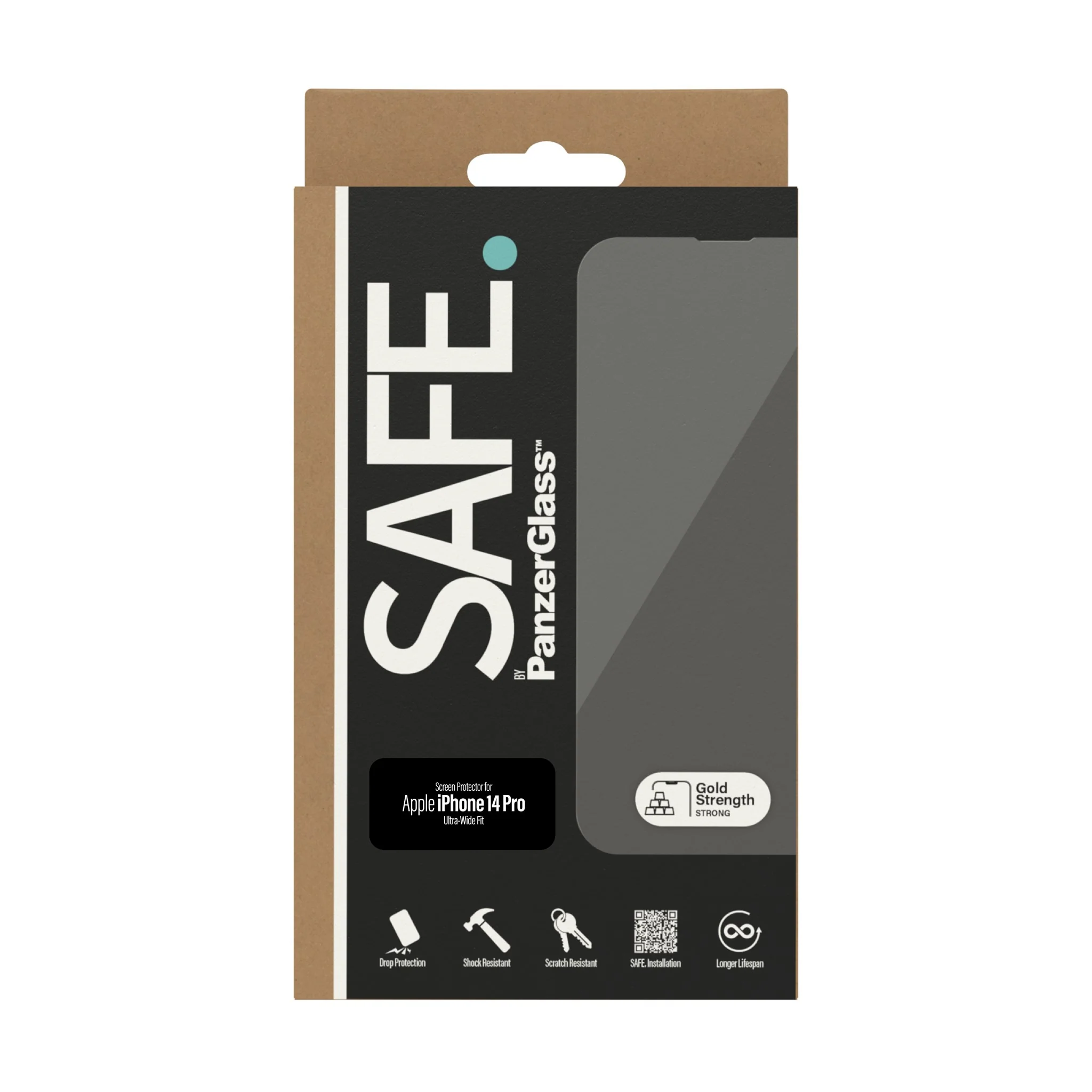 SAFE. by PanzerGlass® Screen Protector iPhone 14 Pro | Ultra-Wide Fit - Image 12