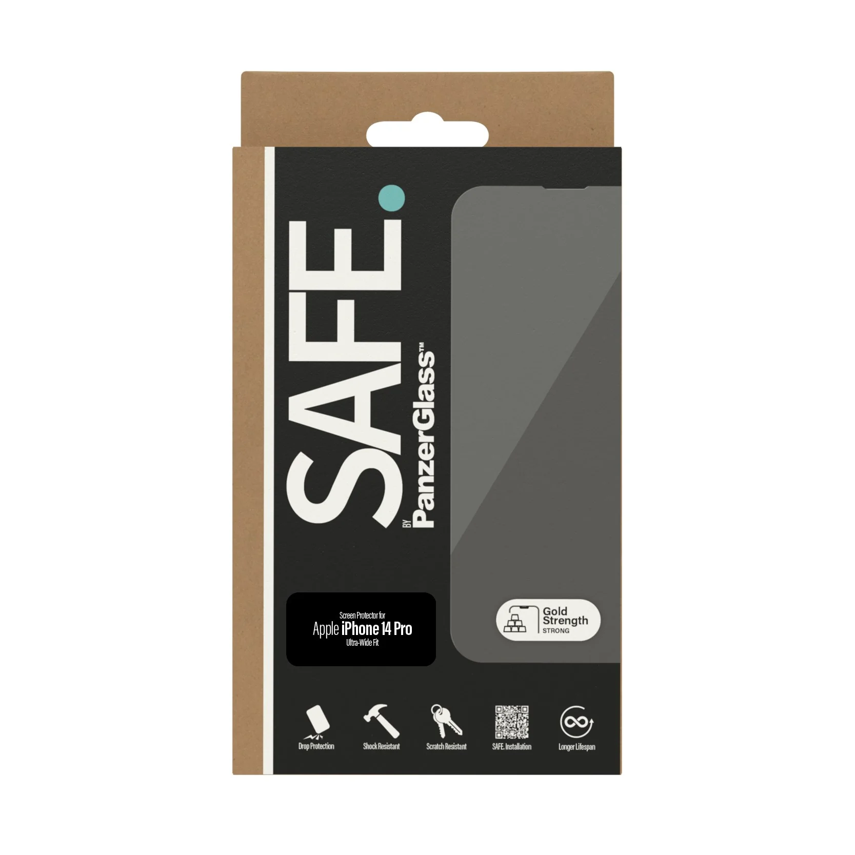 SAFE. by PanzerGlass® Screen Protector iPhone 14 Pro | Ultra-Wide Fit - Image 9